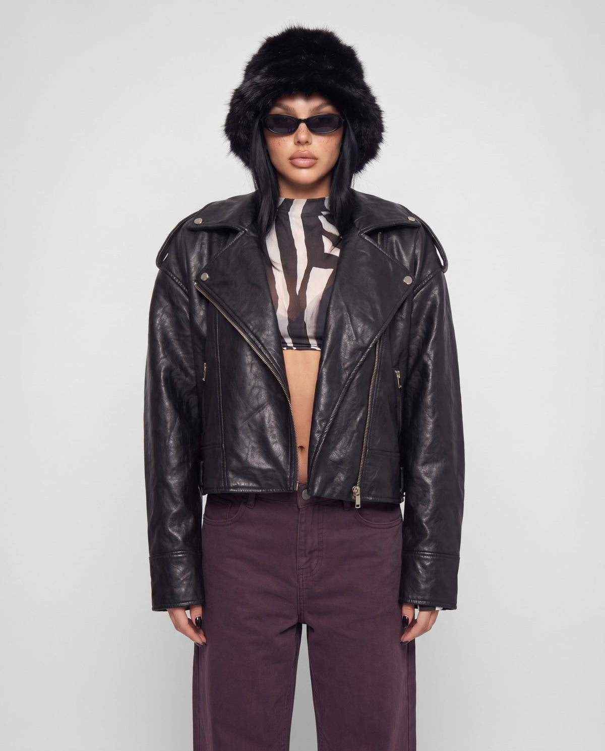 Chiodo Rebel Leather-Black