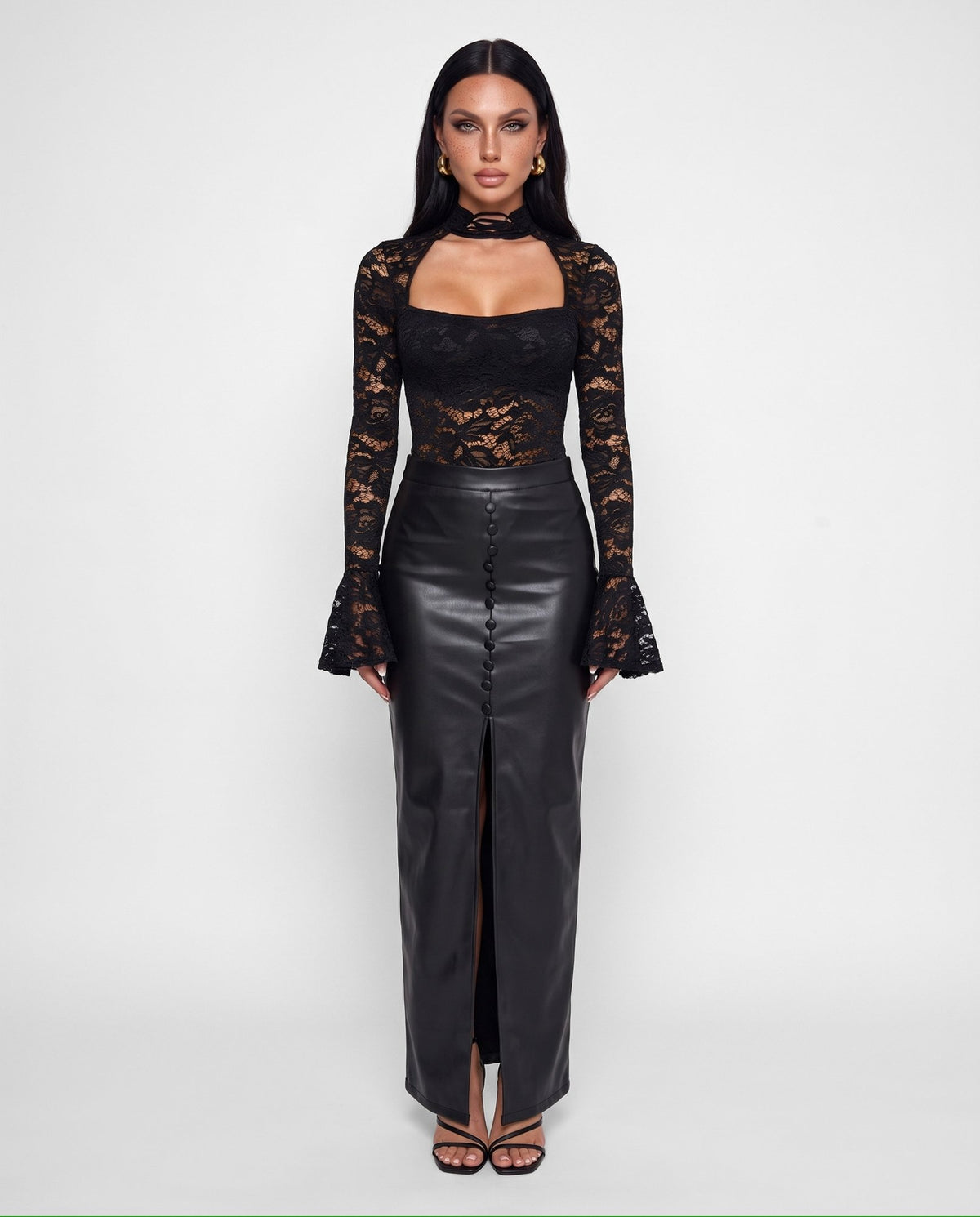 Total Look Lace Charm Black