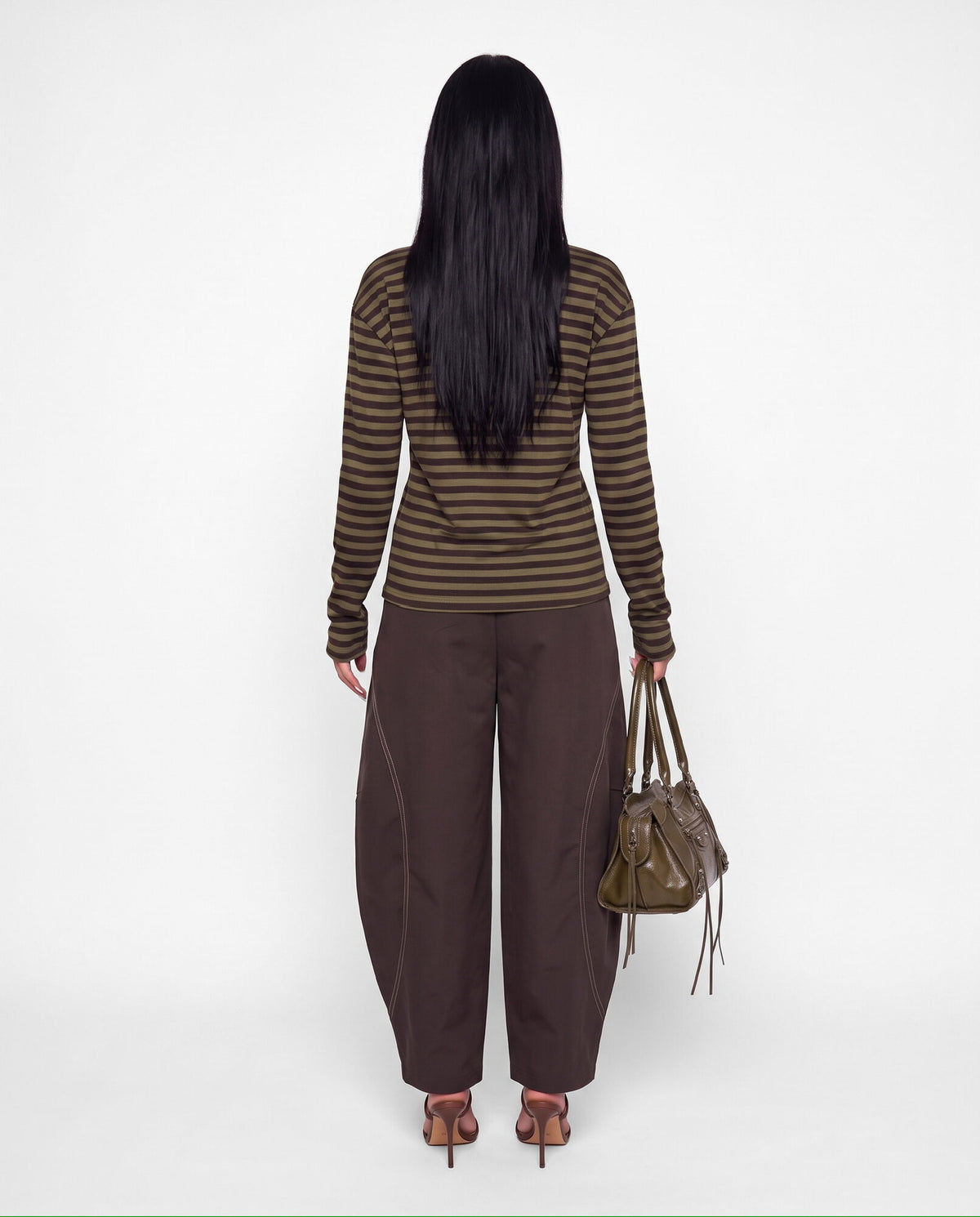 Pantalone Seam Line-Brown