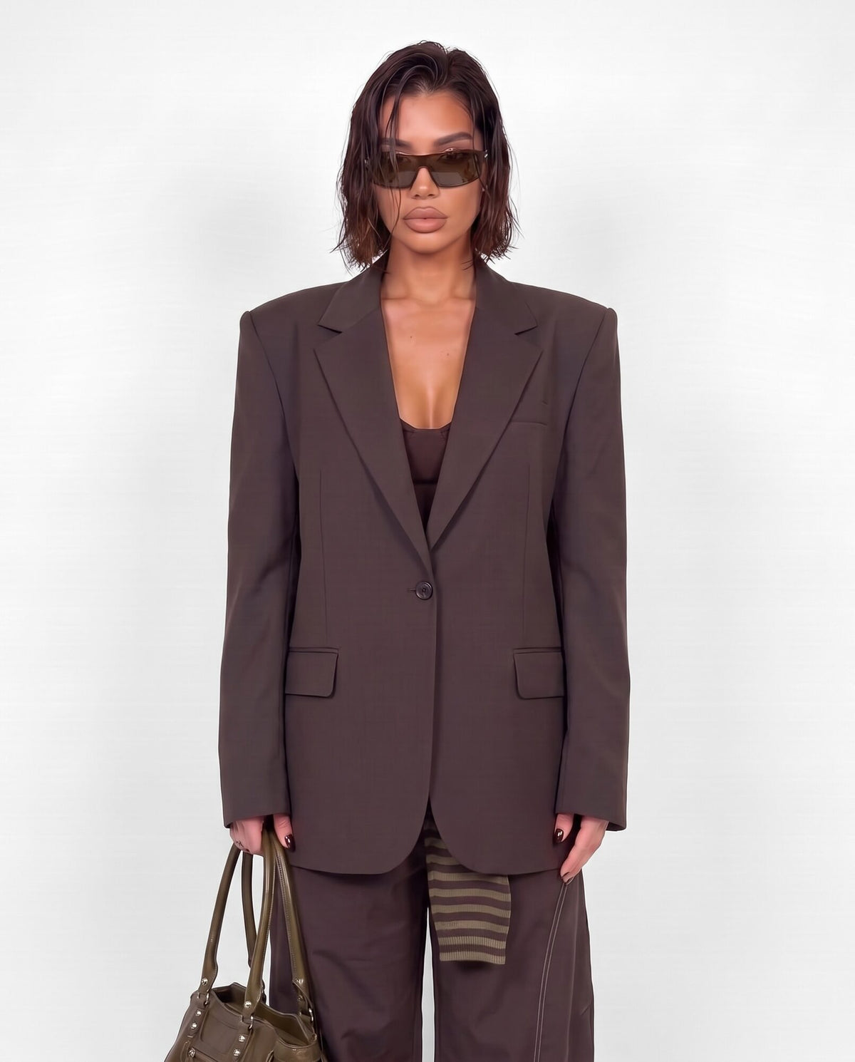 Blazer Oversized Ego - Brown