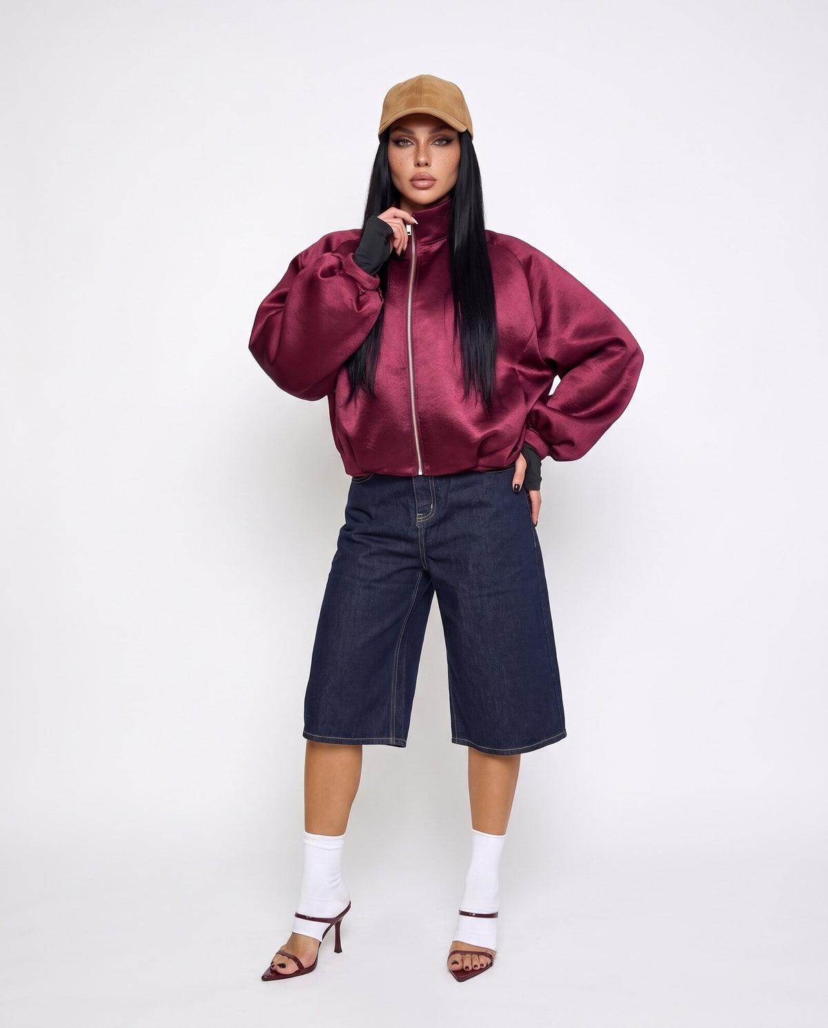 Total Look Satin Track