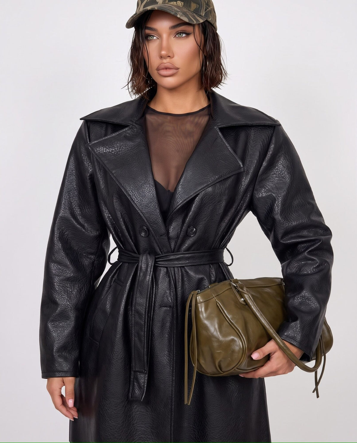 Maglia Sheer Mesh-Black