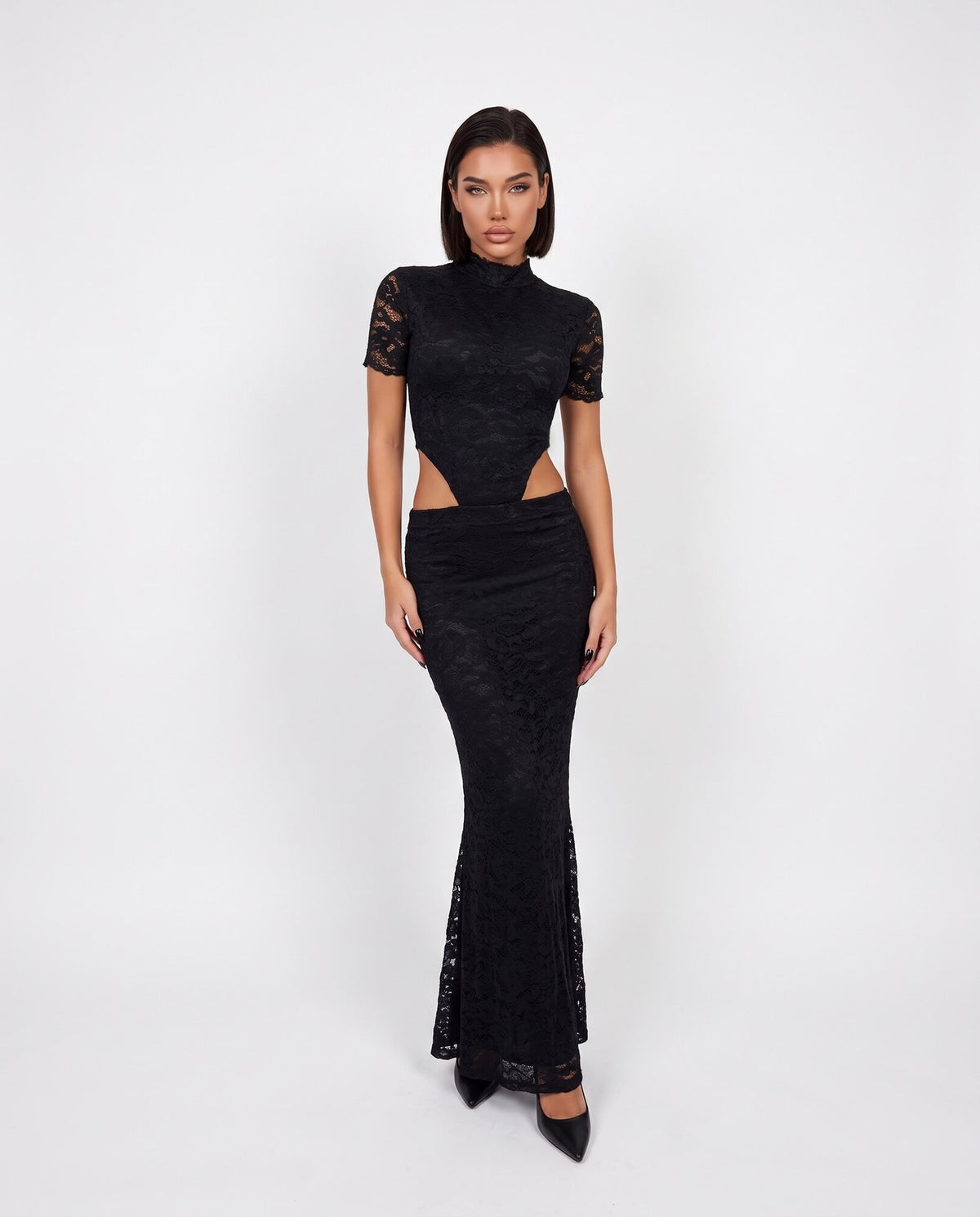 Coord Set Long Lace
