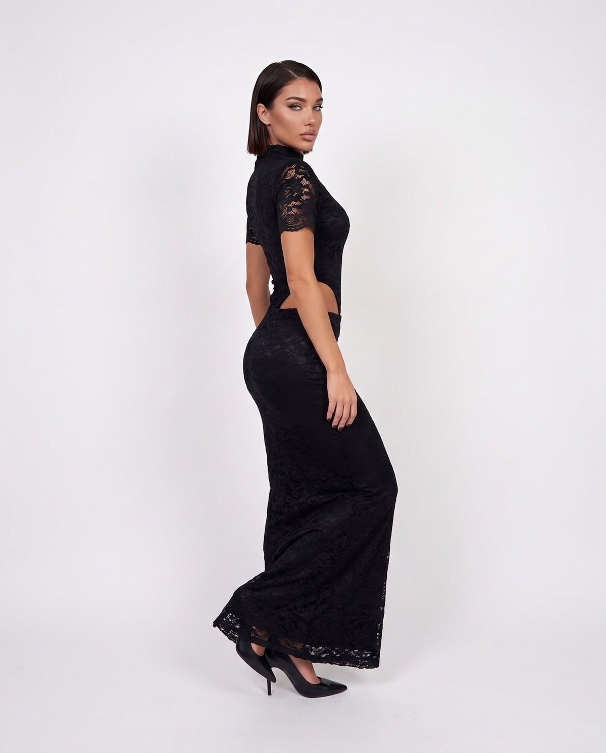 Coord Set Long Lace