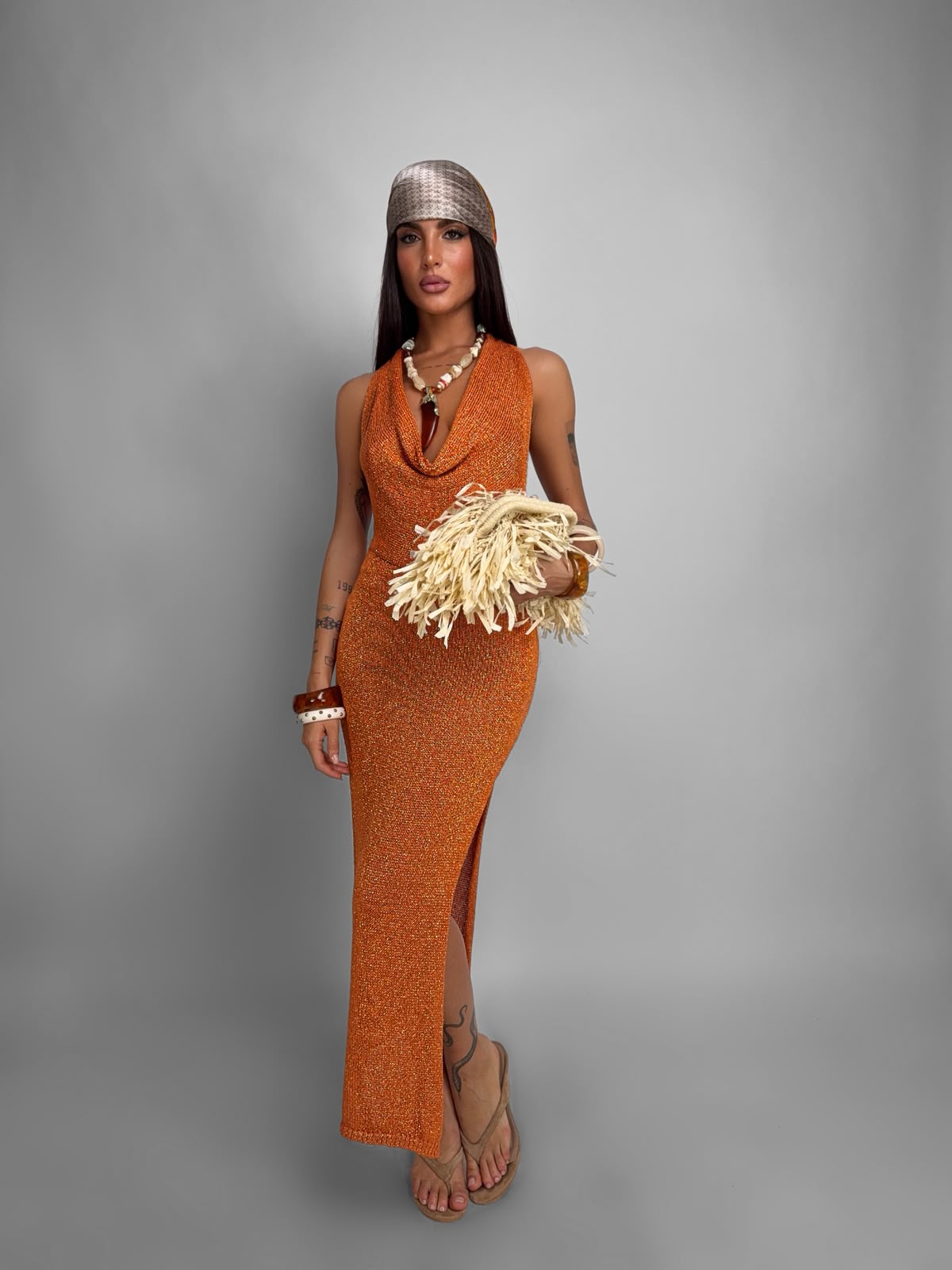Abito Metallic Muse