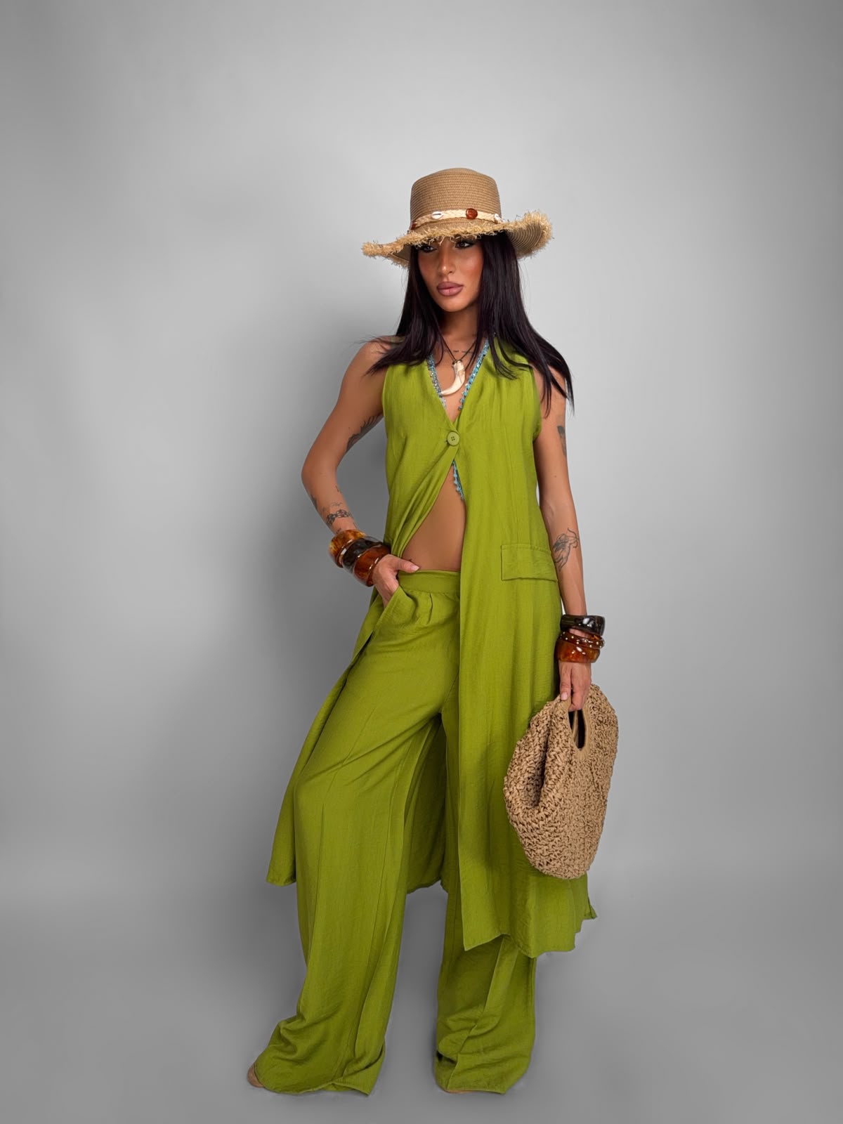 Completo 3 Pezzi Defined-Green
