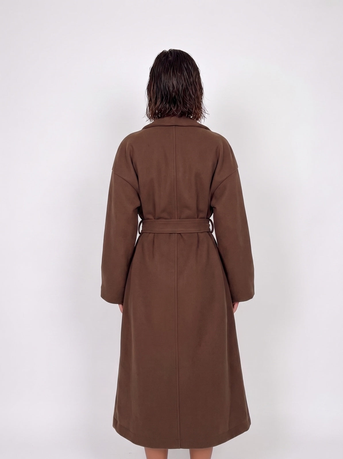 Cappotto Wrap - Brown