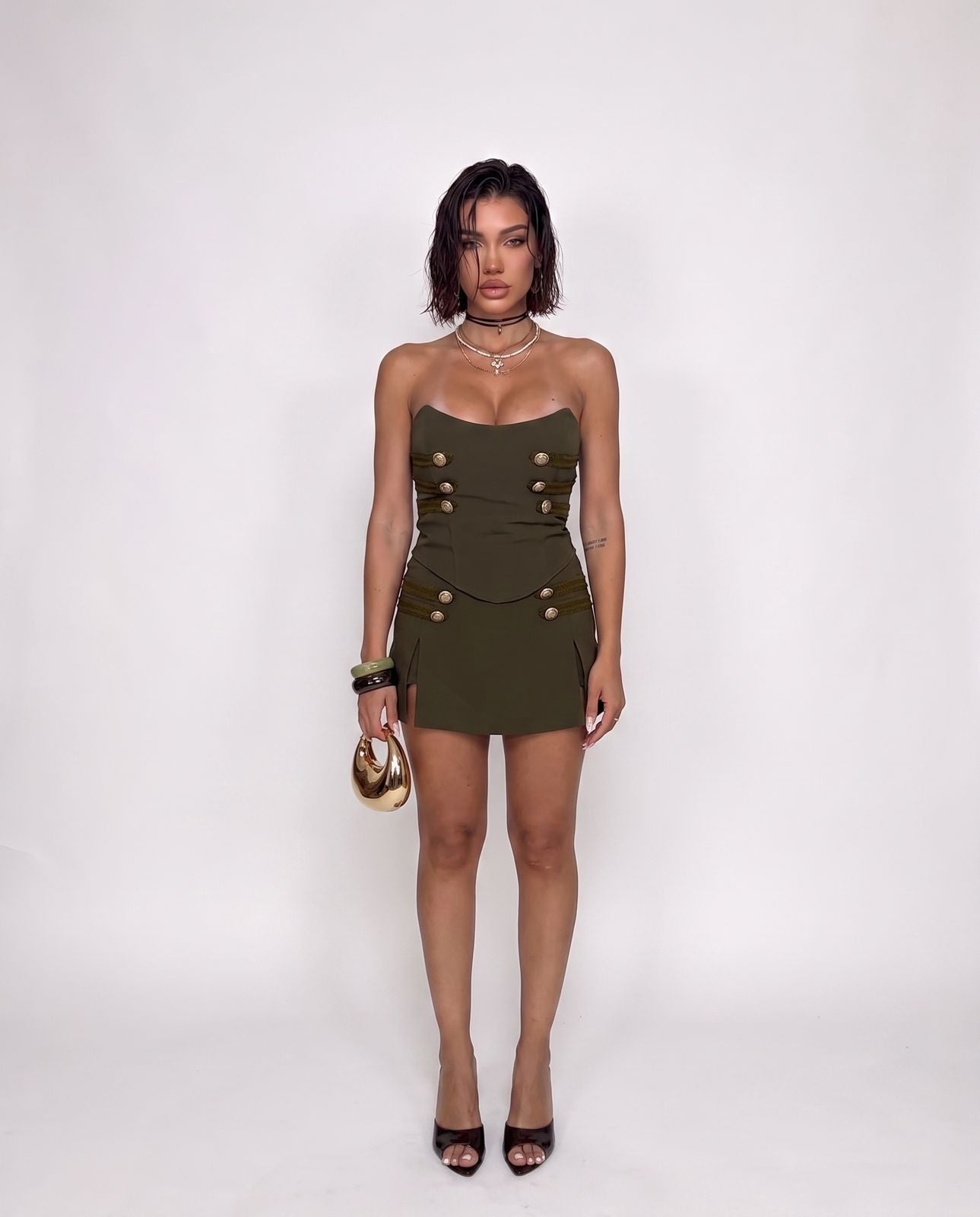 Completo Military Glam - Green