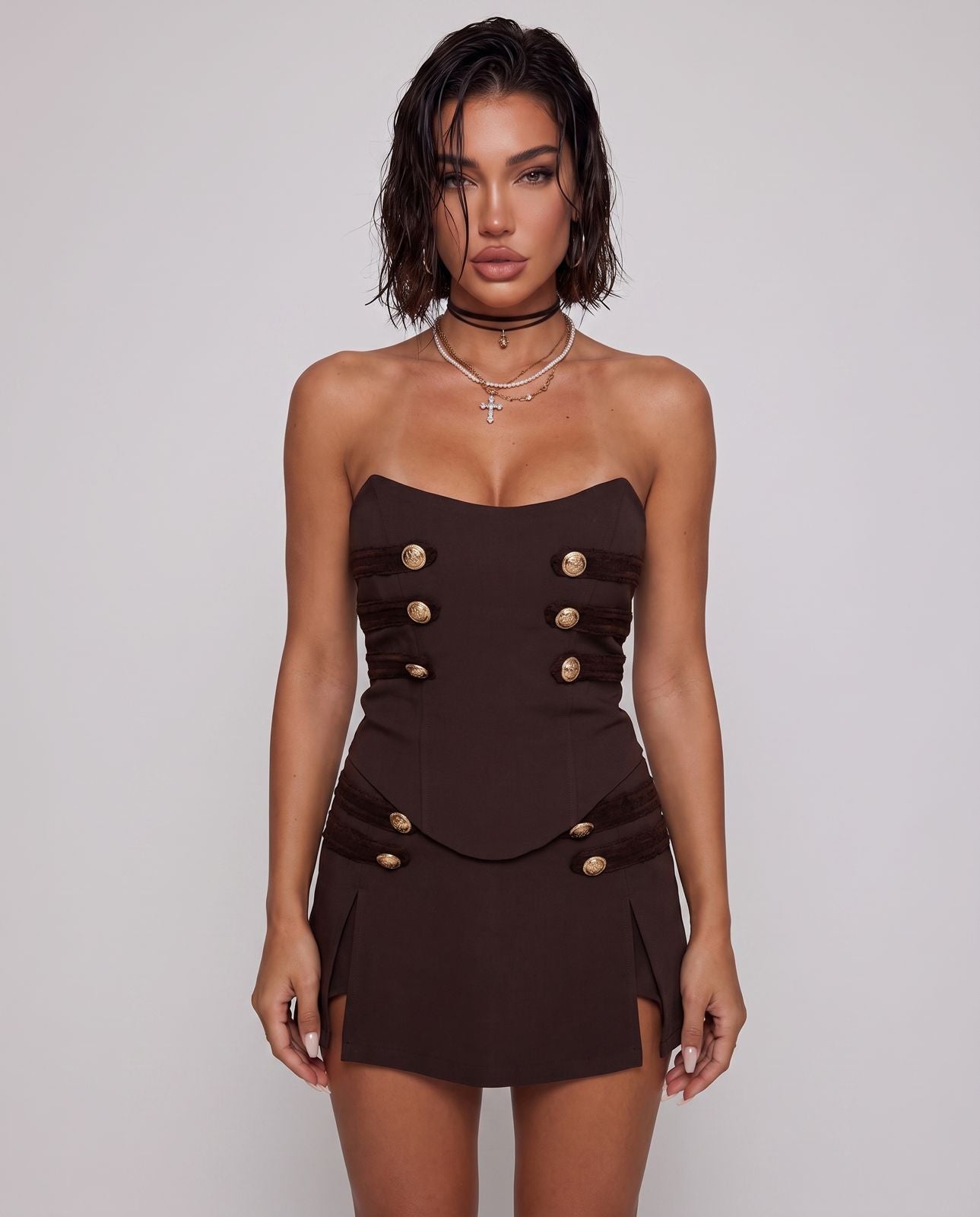 Completo Military Glam - Brown