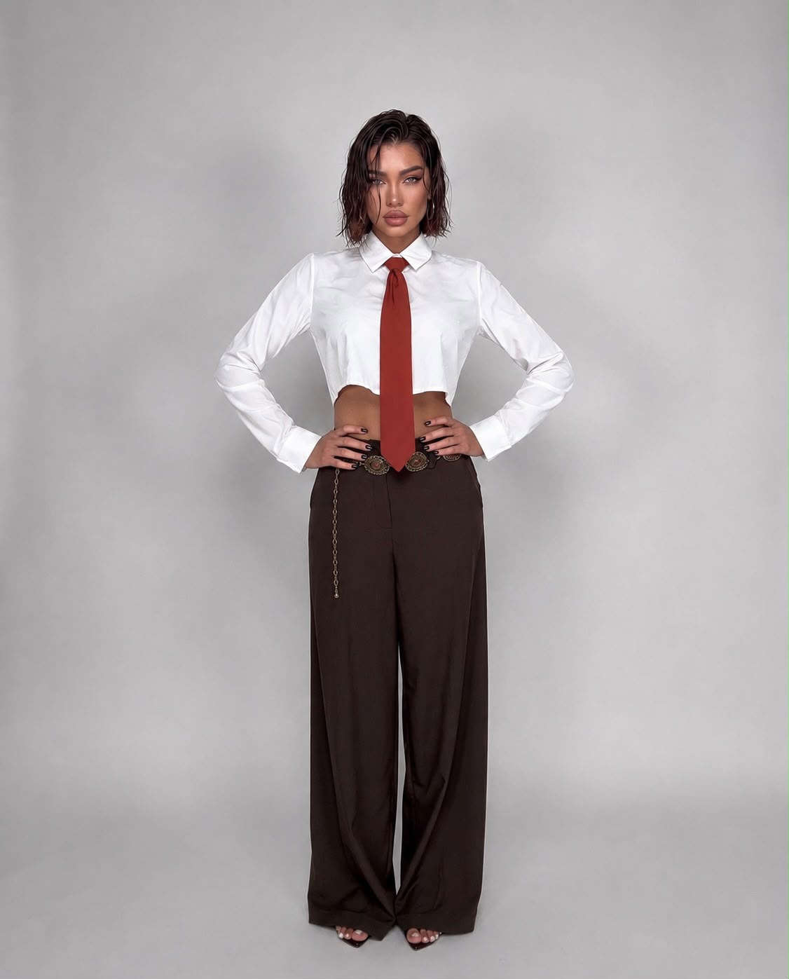 Total Look Necktie-Coccio