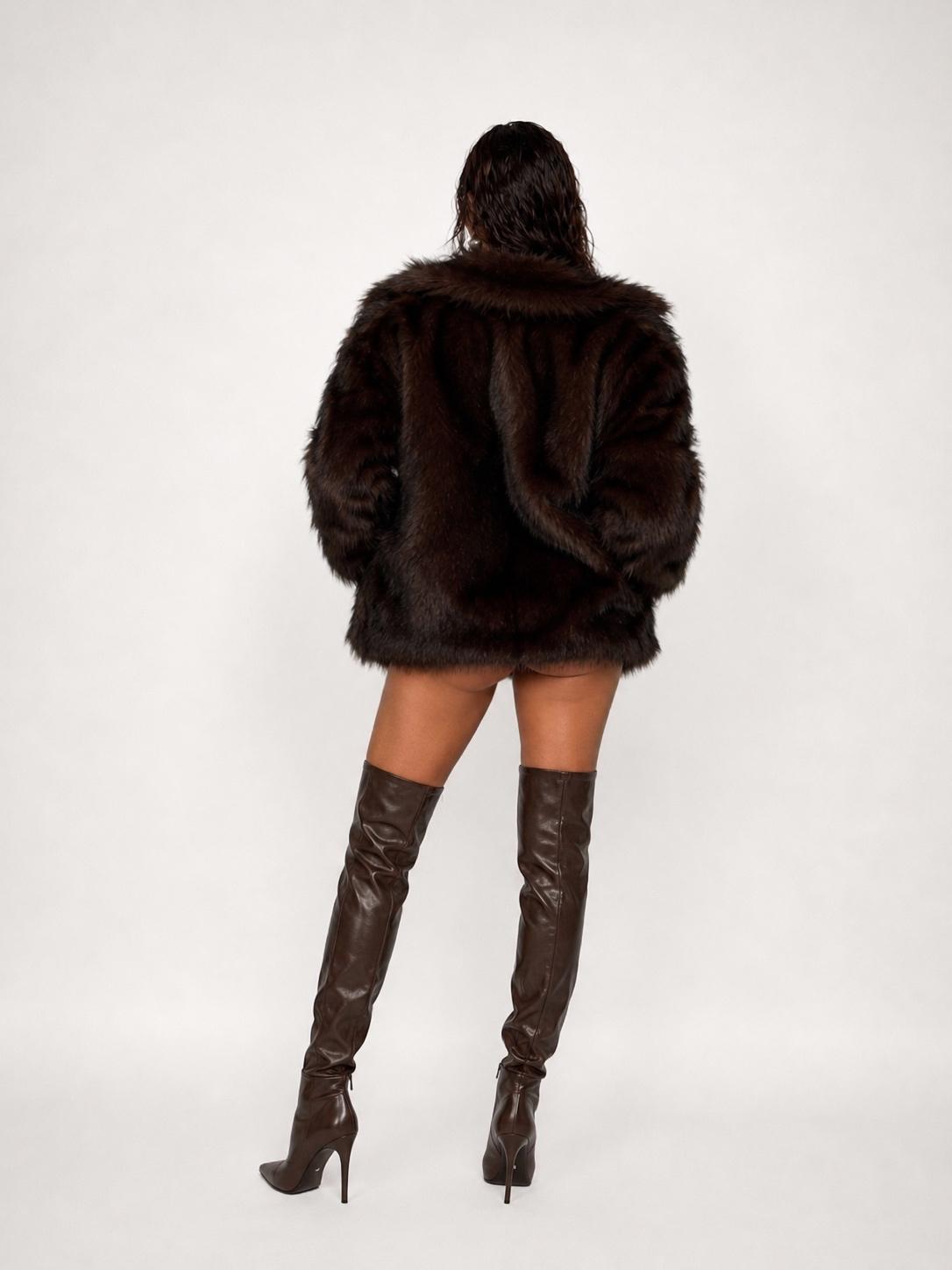 Pelliccia Selena - Brown