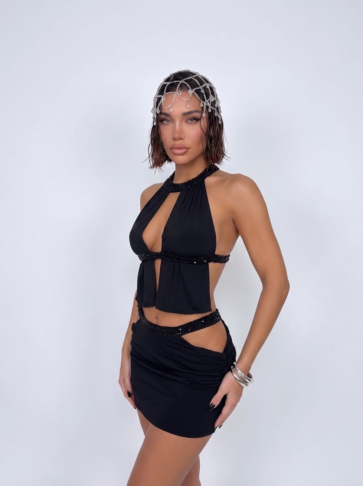 Conjunto Ariana-Negro
