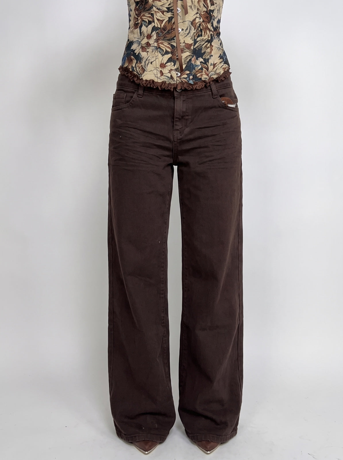 Jeans Coffee Denim