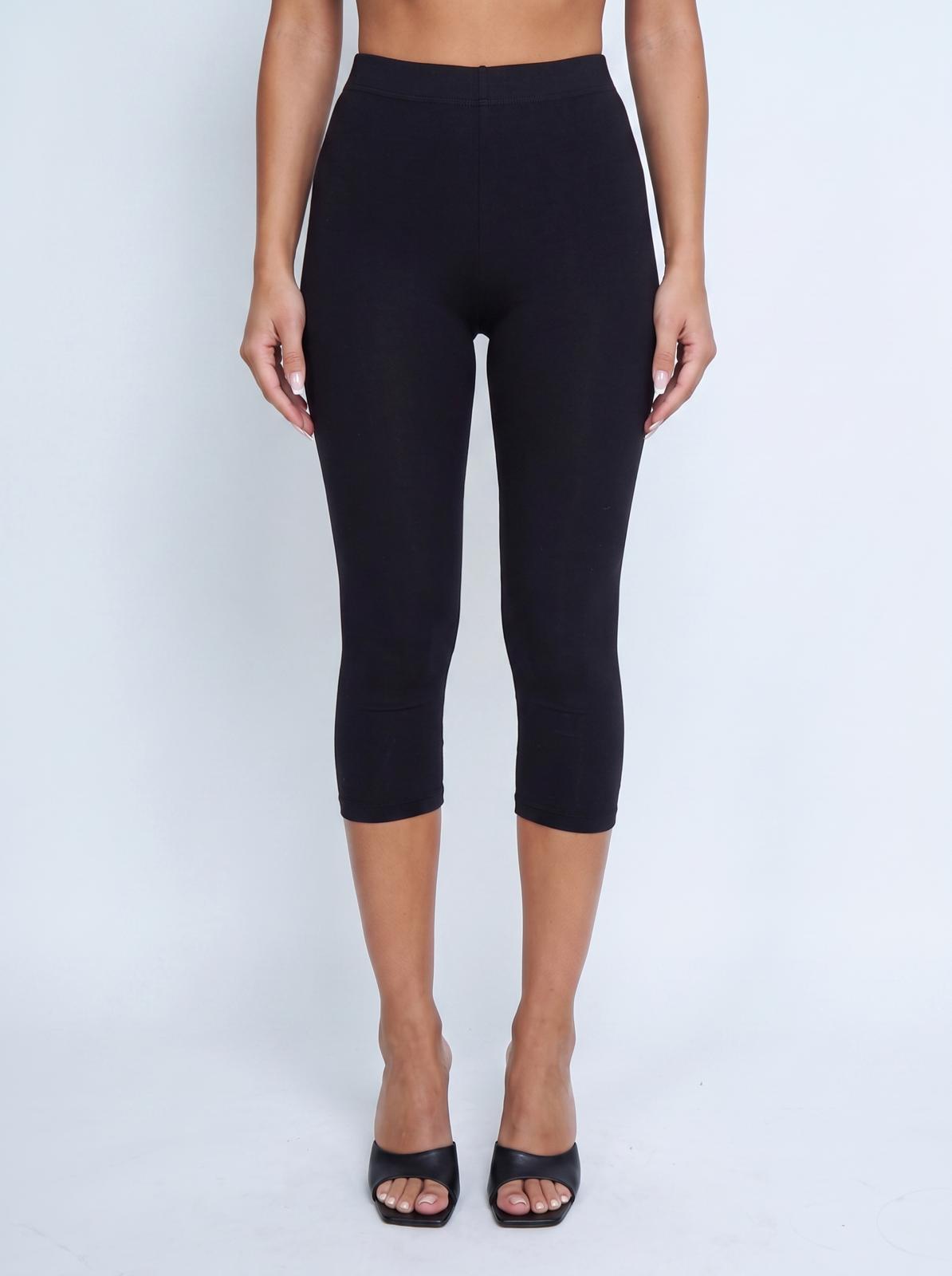 Leggings Pinocchietto-Black