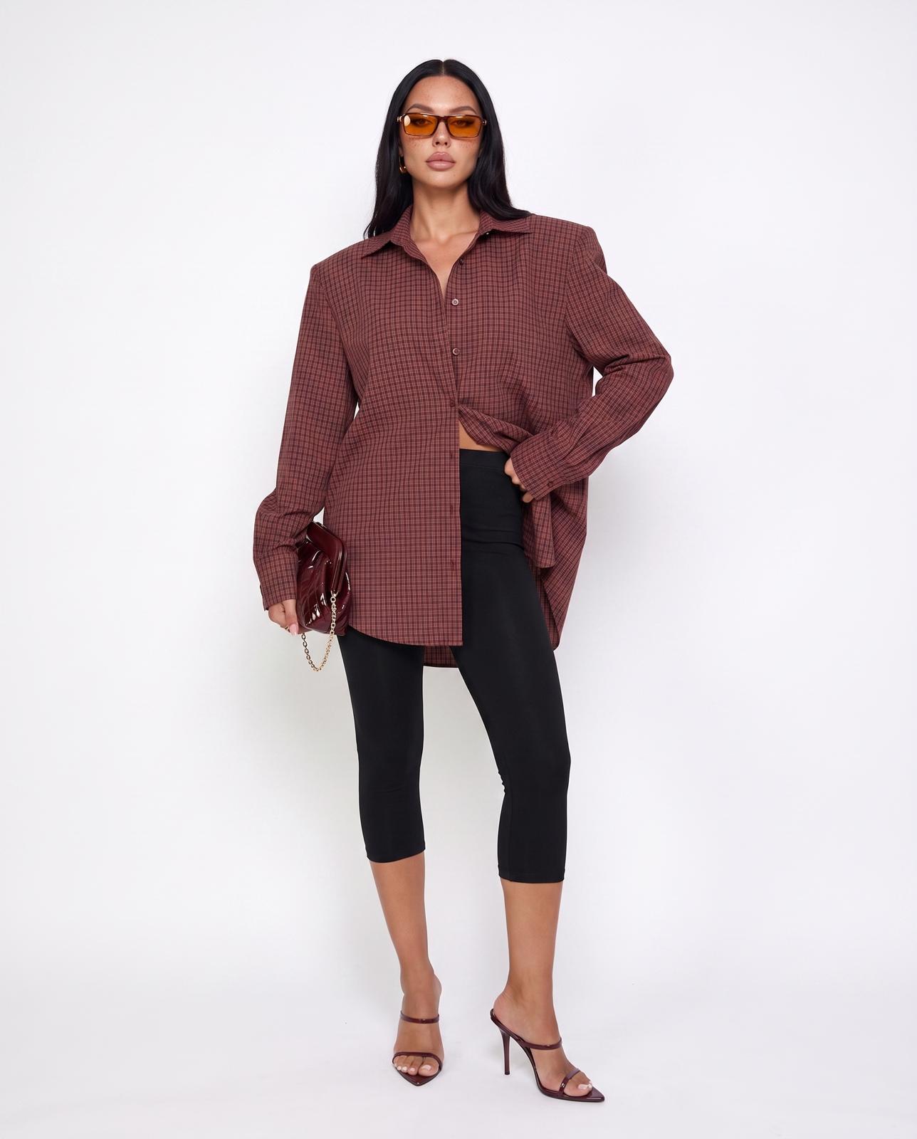 Camicia Brooklyn-Cherry Red