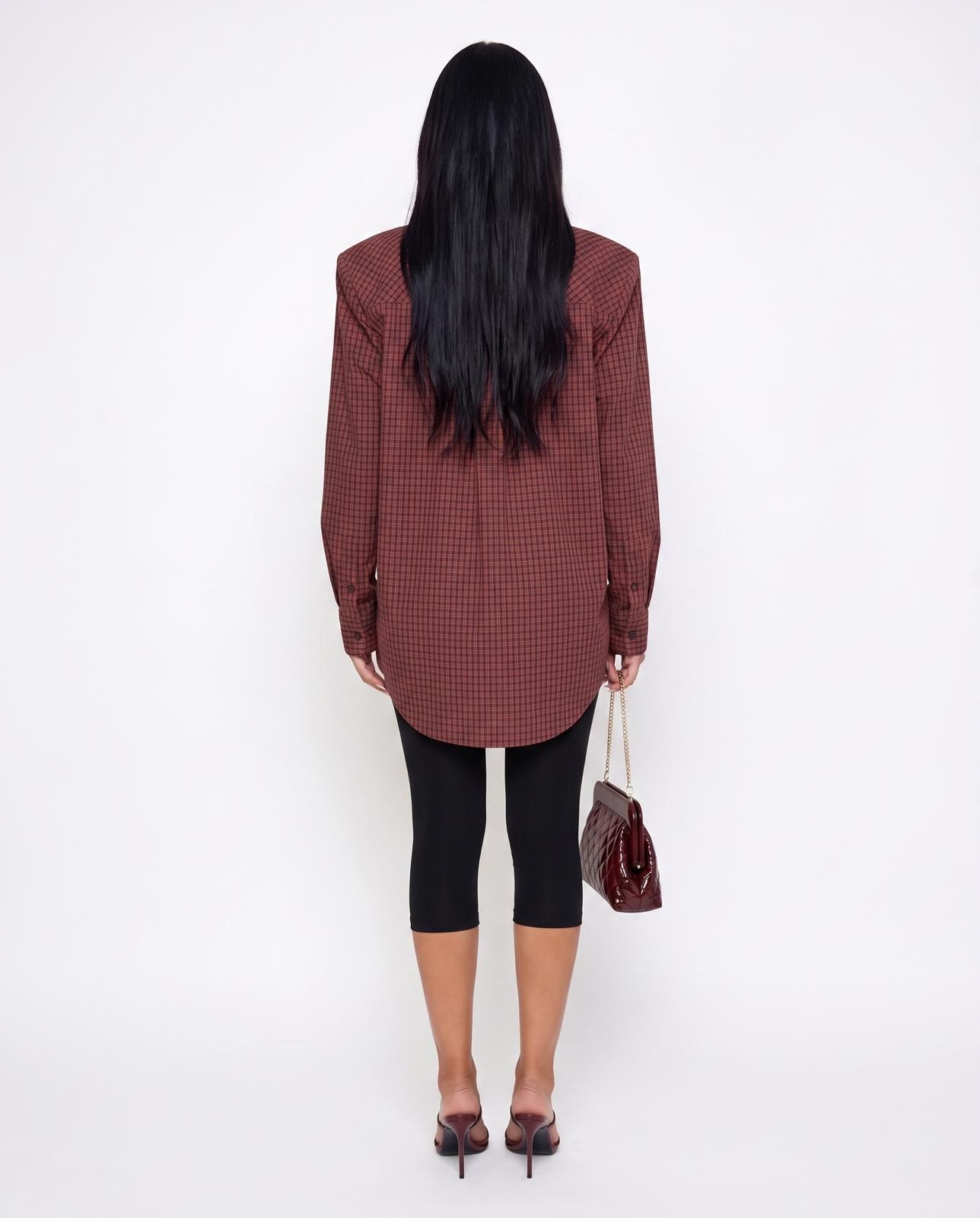 Camicia Brooklyn-Cherry Red