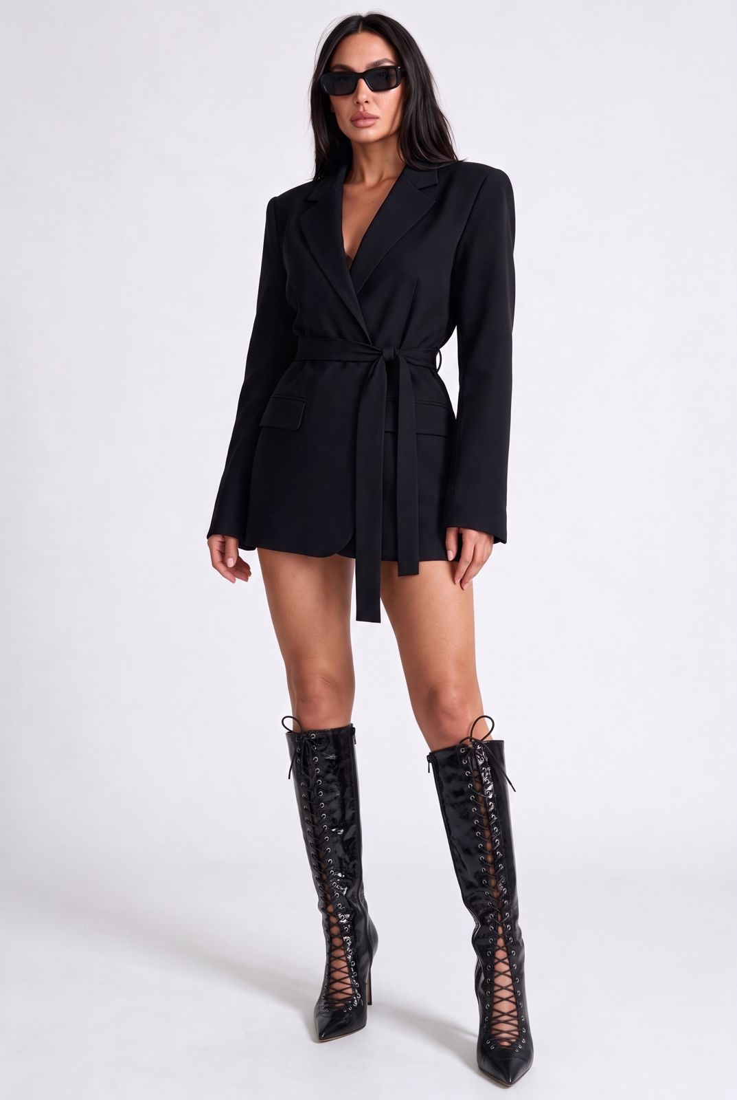 Dress/Jacket Wrap-Black