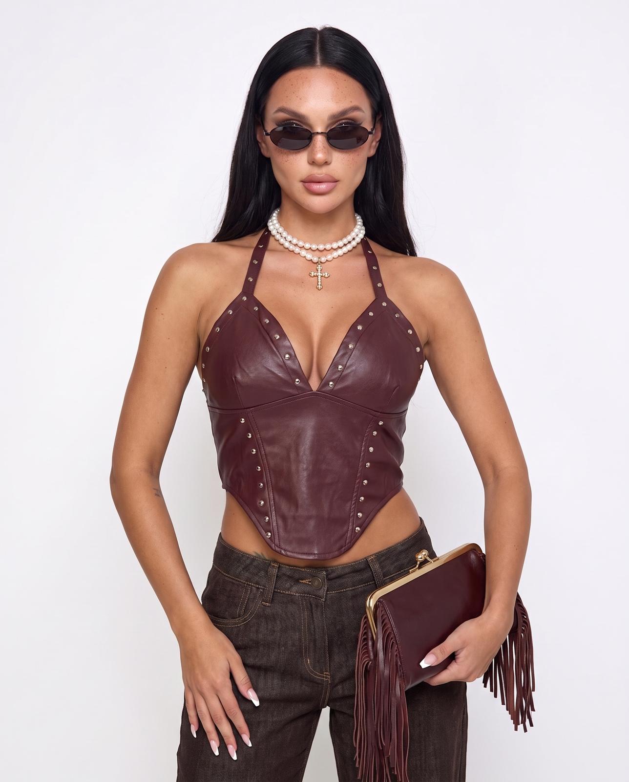 Top Lexi-Cherry Red