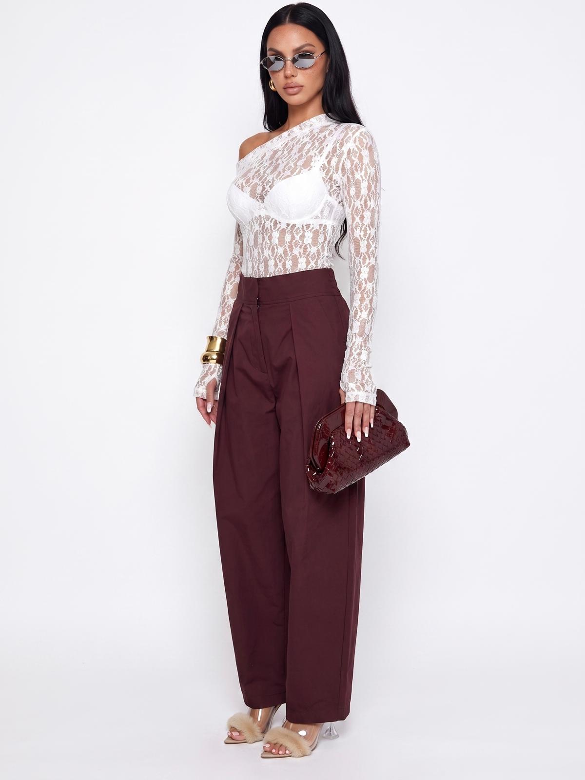 Pantalone Elsie-Cherry Red