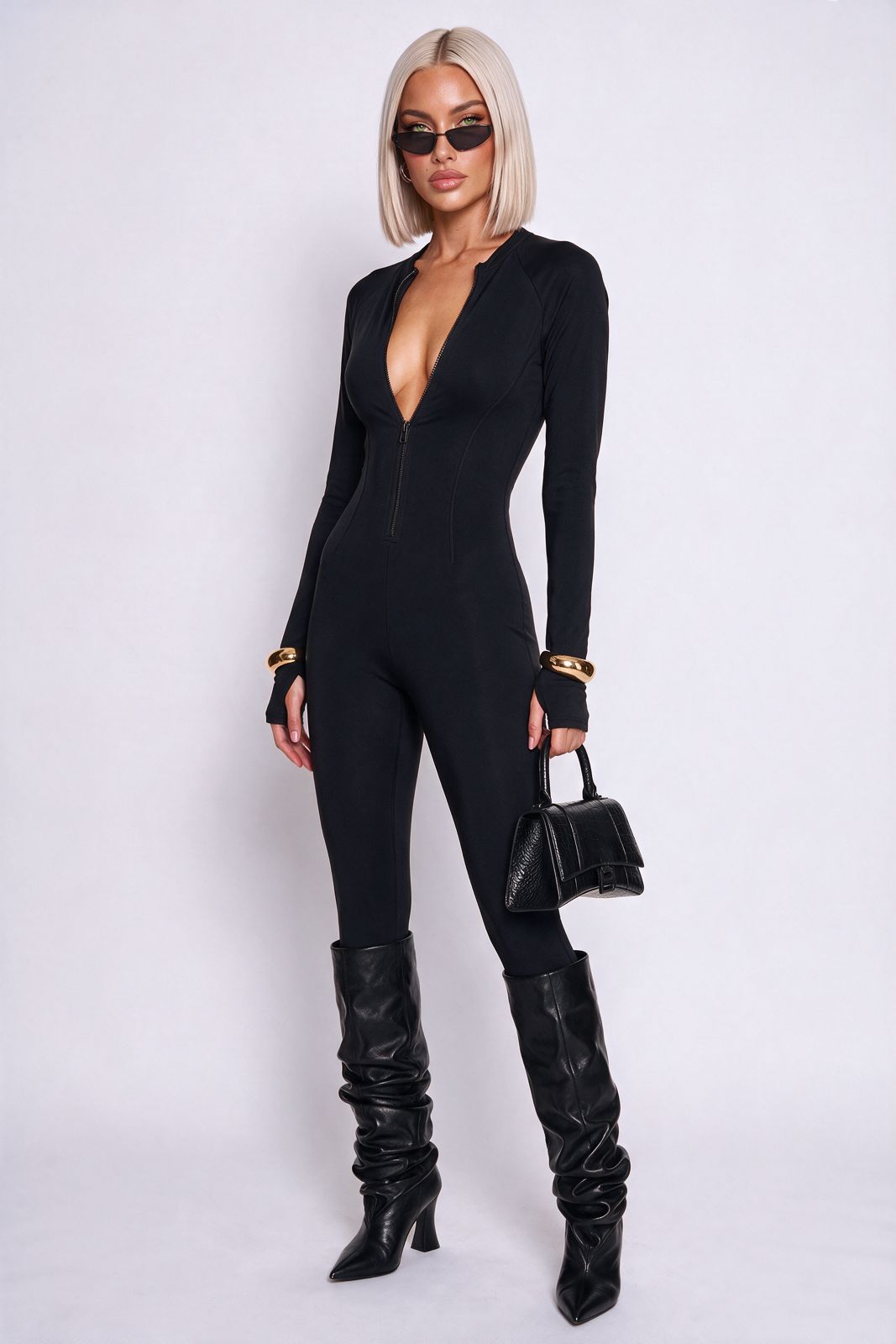 Nasty Gal Jumpsuit - Black
