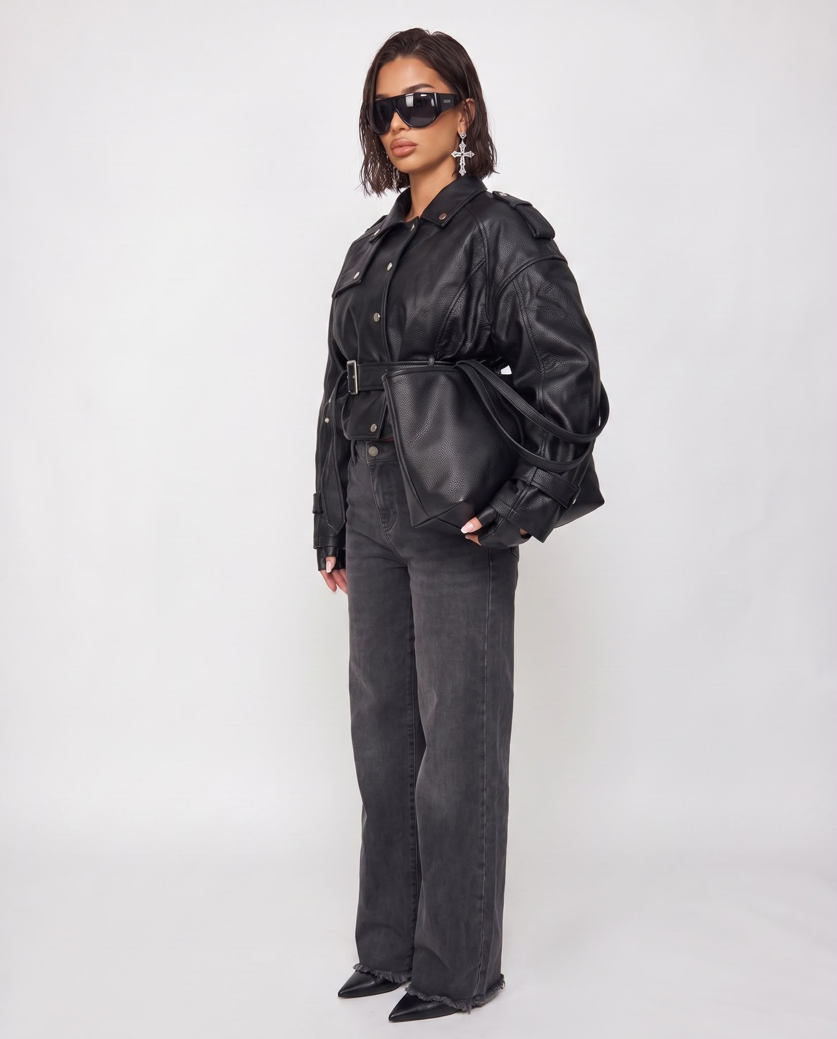 Giacca Leather Attitude