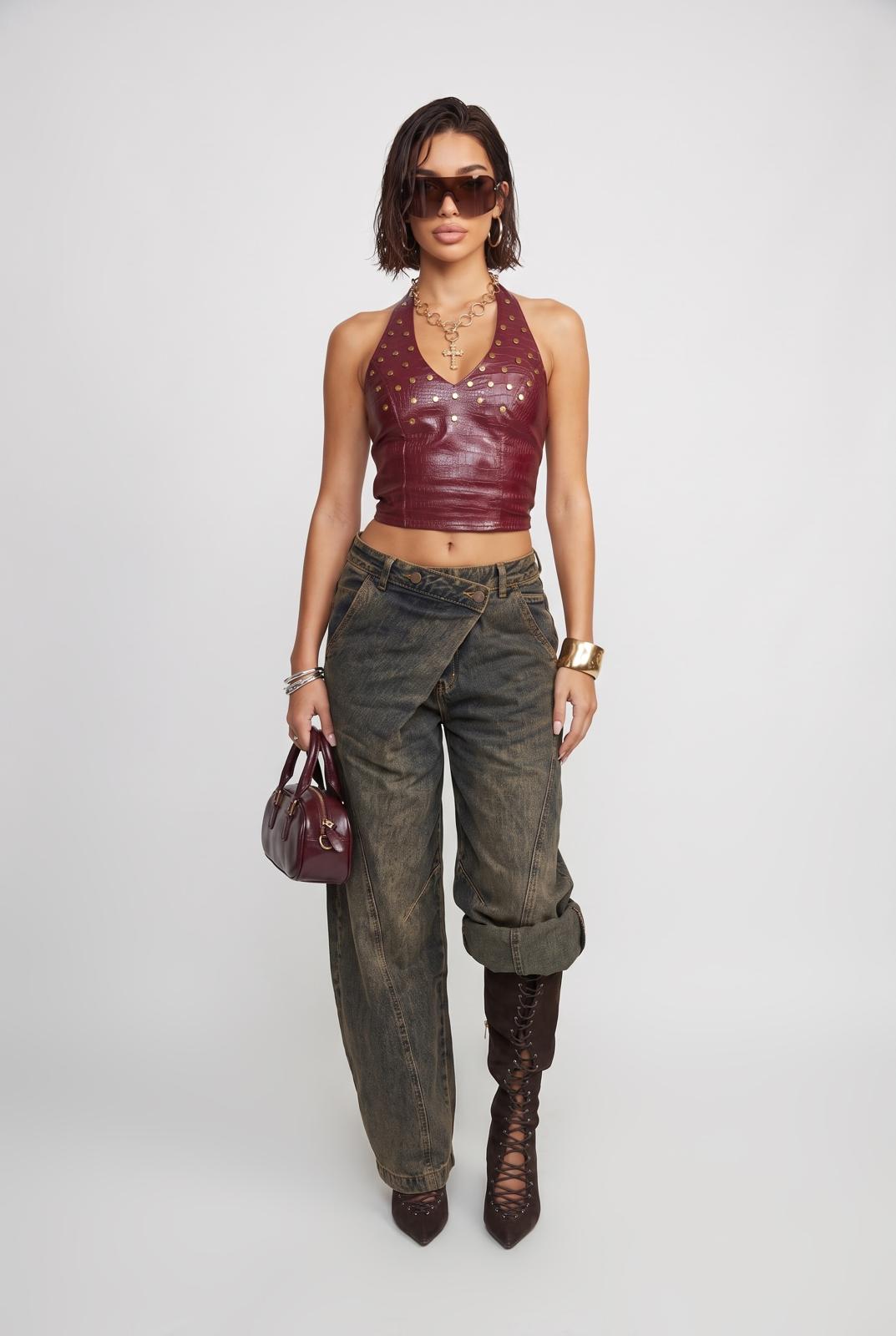 Top Carolina-Cherry Red