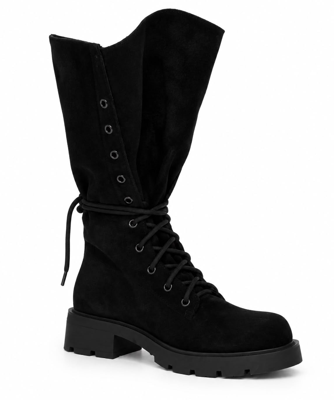 Anfibio Suede Timber-Black