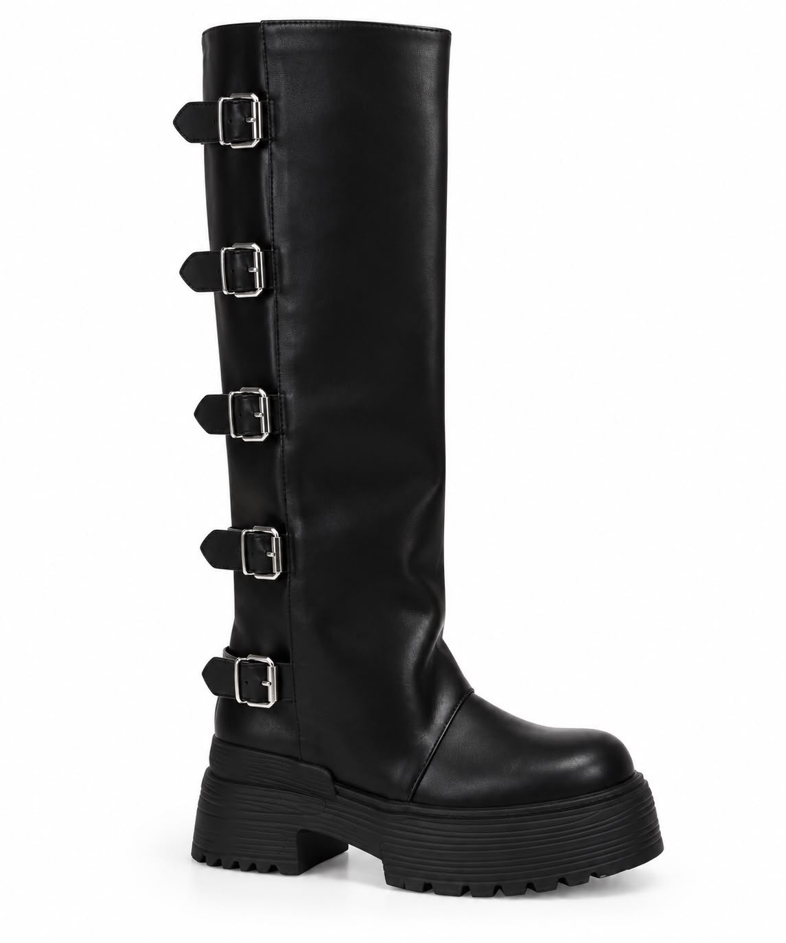 Stivale Buckle Chunky