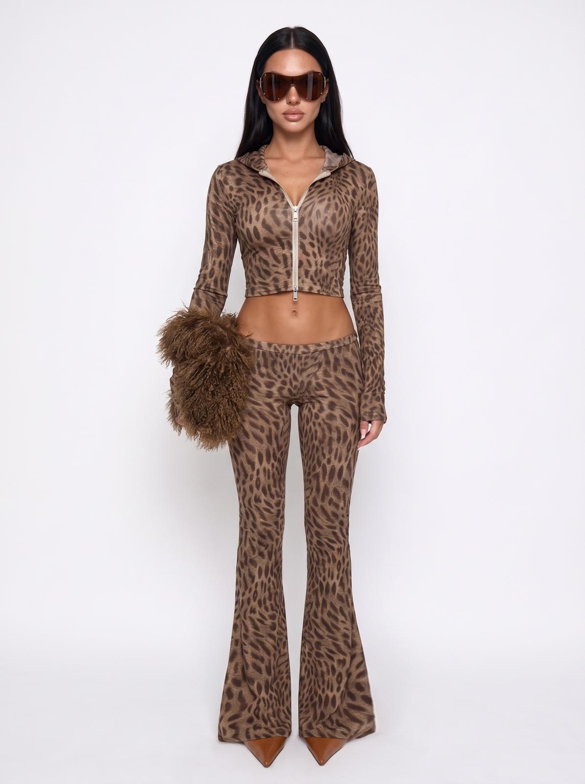 GRAFICA Coord set Bad Intentions-Brown