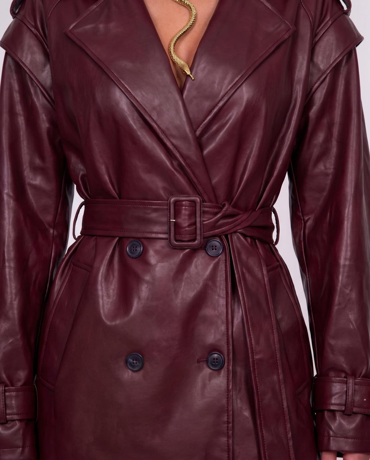 Trench-Cherry Red