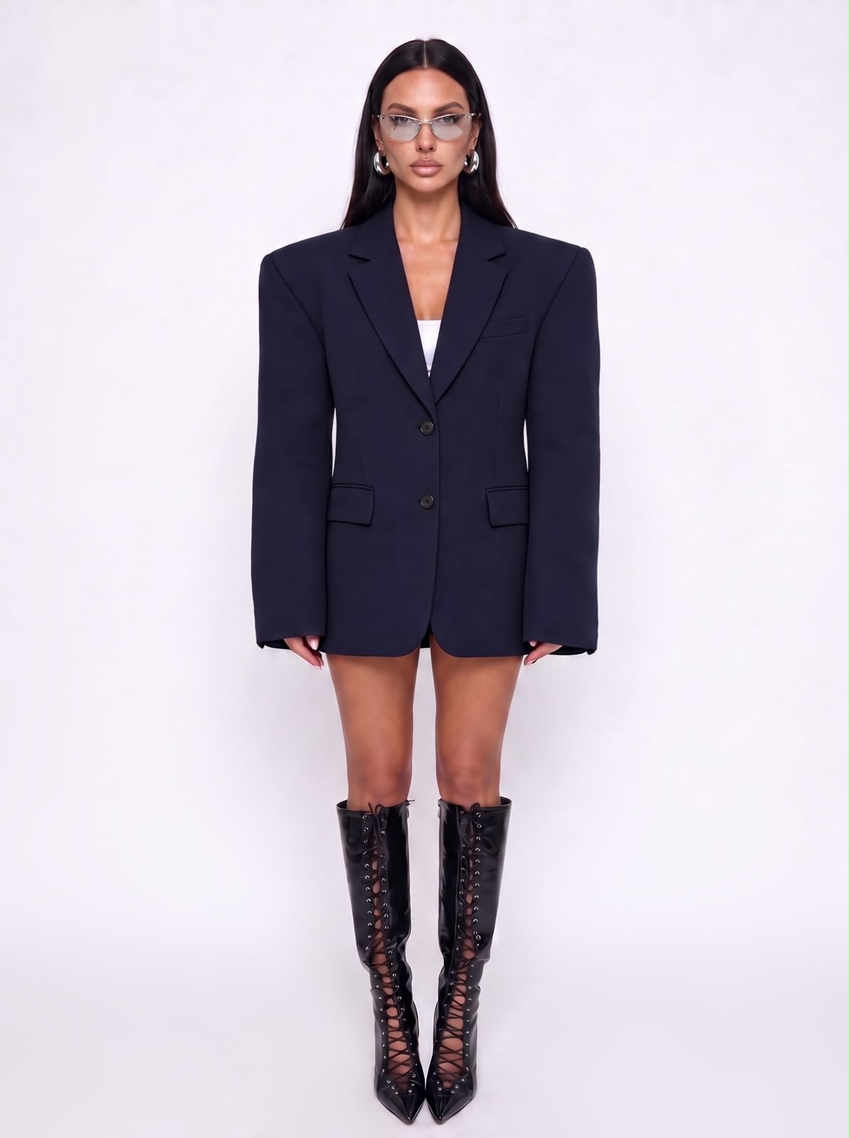 Blazer Oversized Ego-Blue