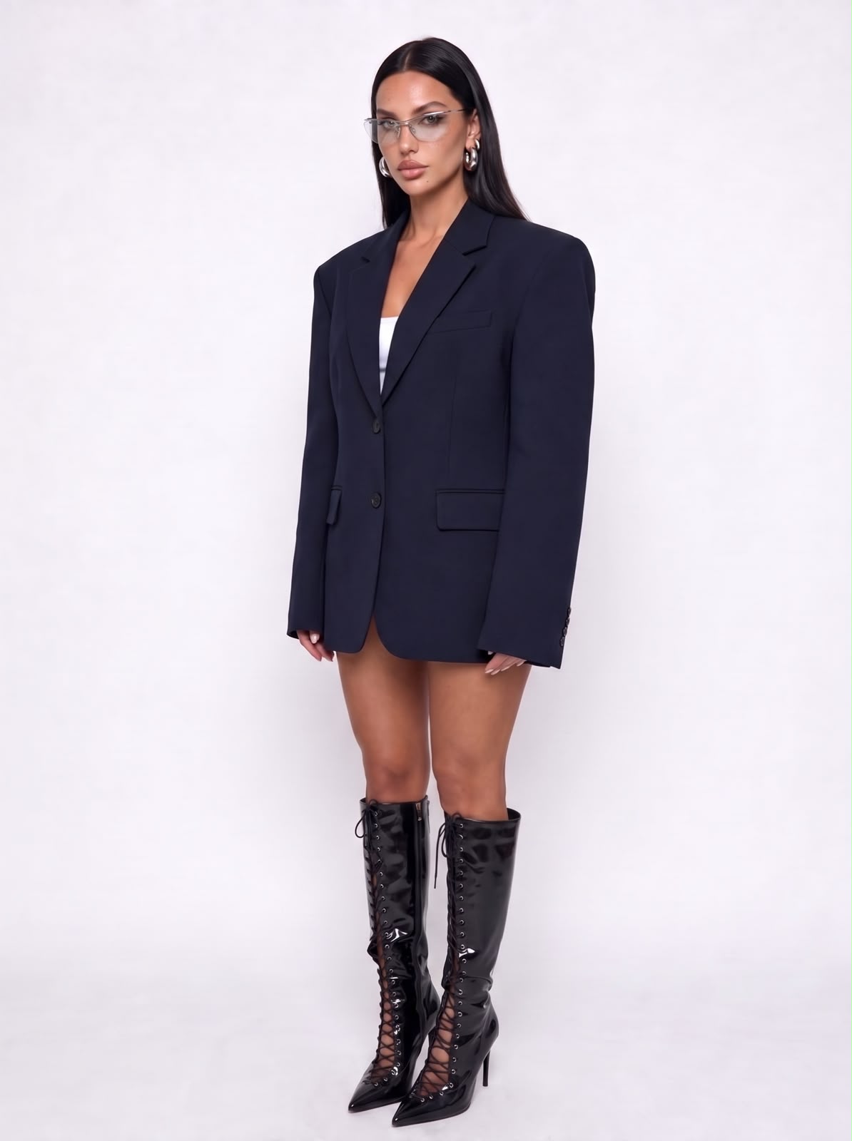 Blazer Oversized Ego-Blue