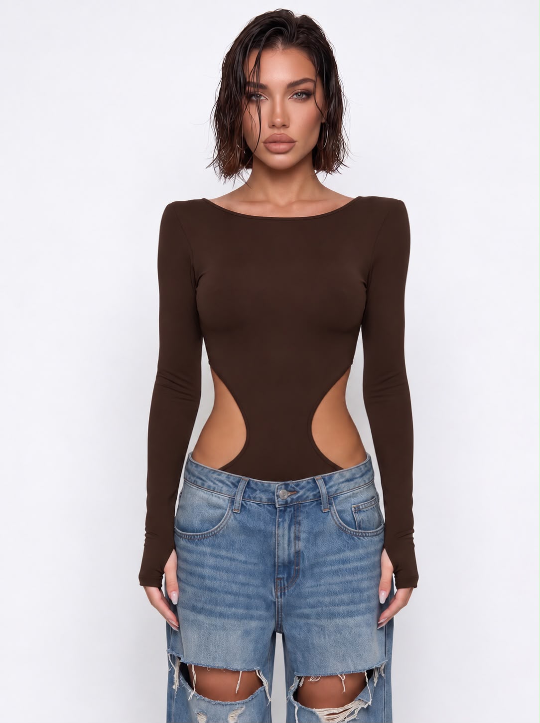 Body Nude Illusion-Brown