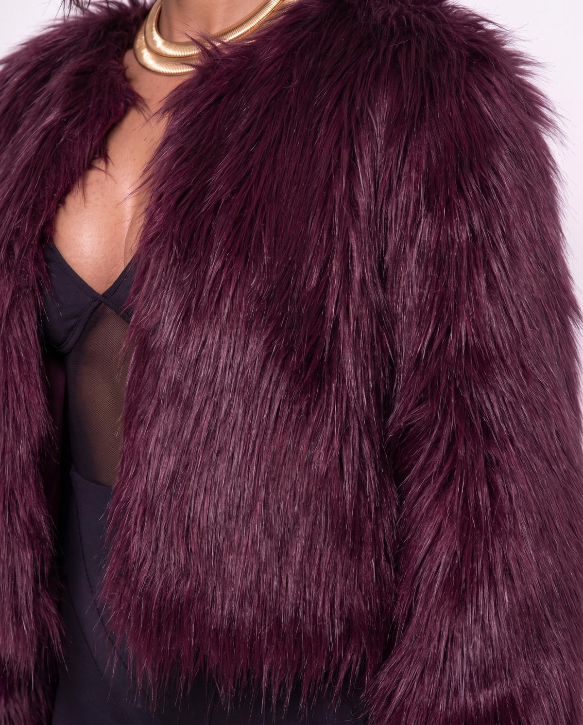 Pelliccia-Cherry Red