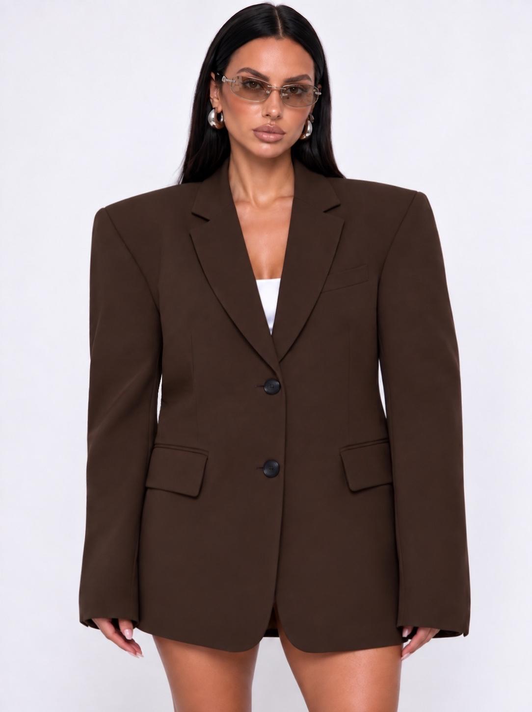 Blazer Oversized Ego - Brown