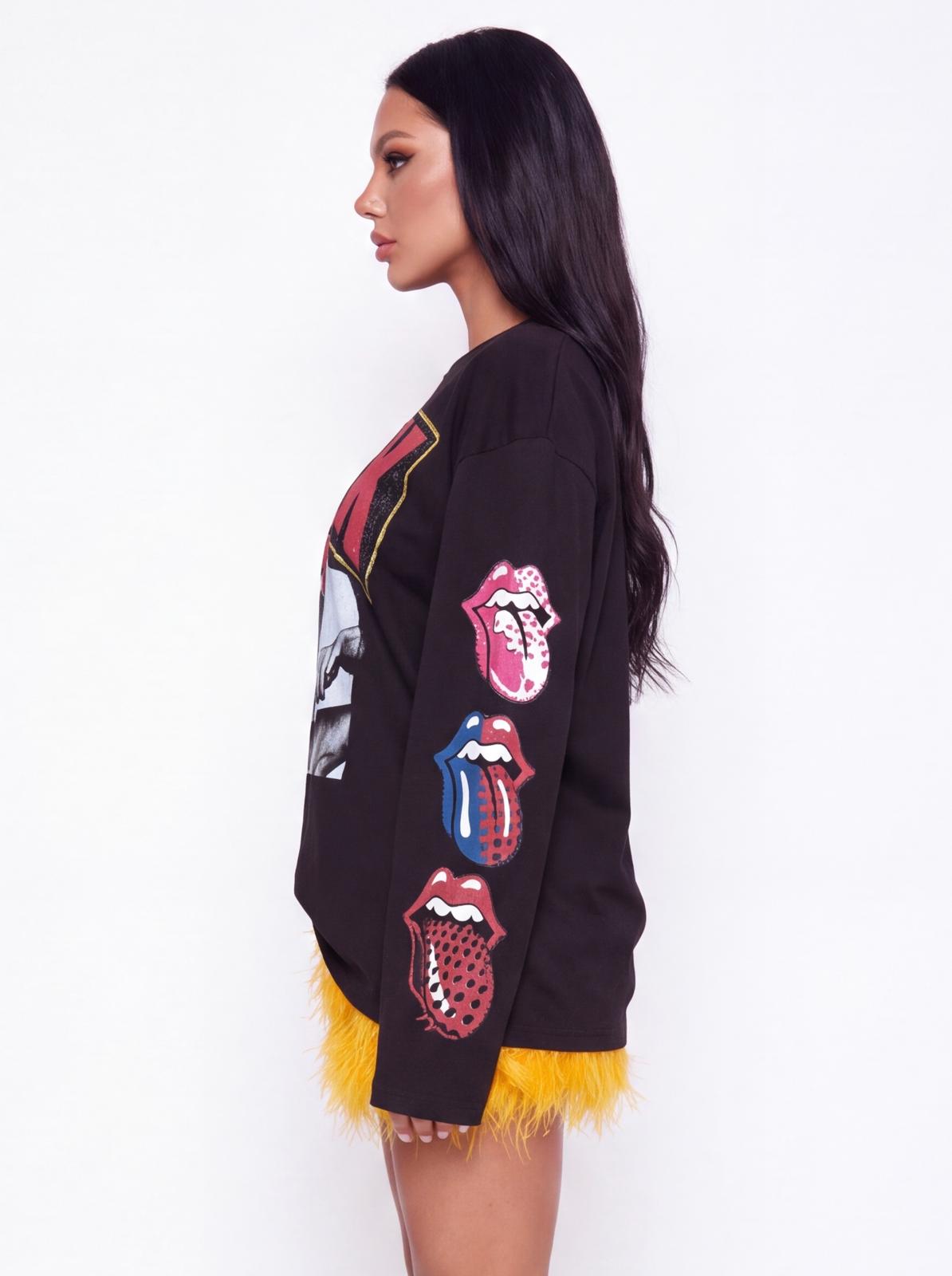 Maglia Rock Baby-Black