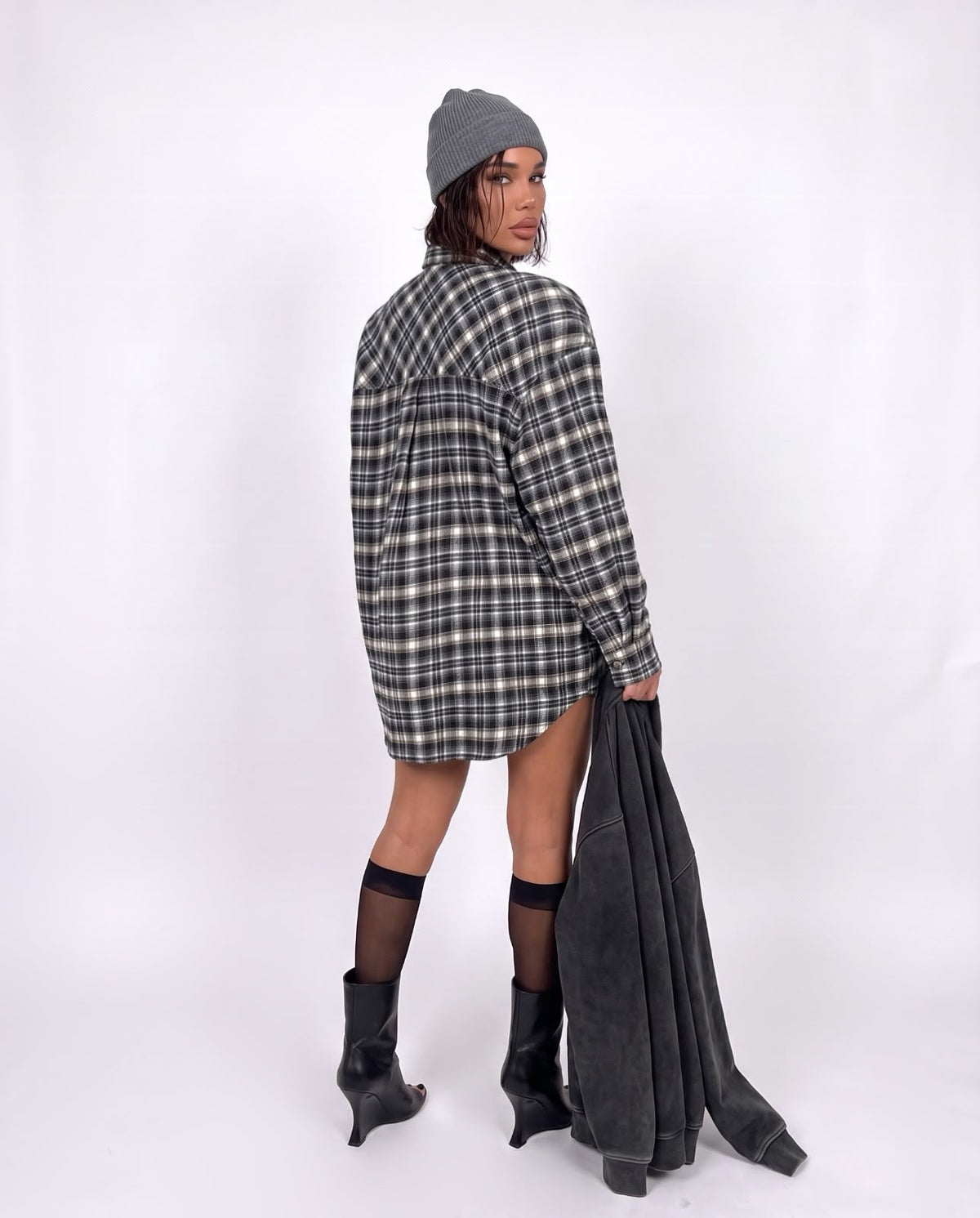 Country Check Shirt - Black