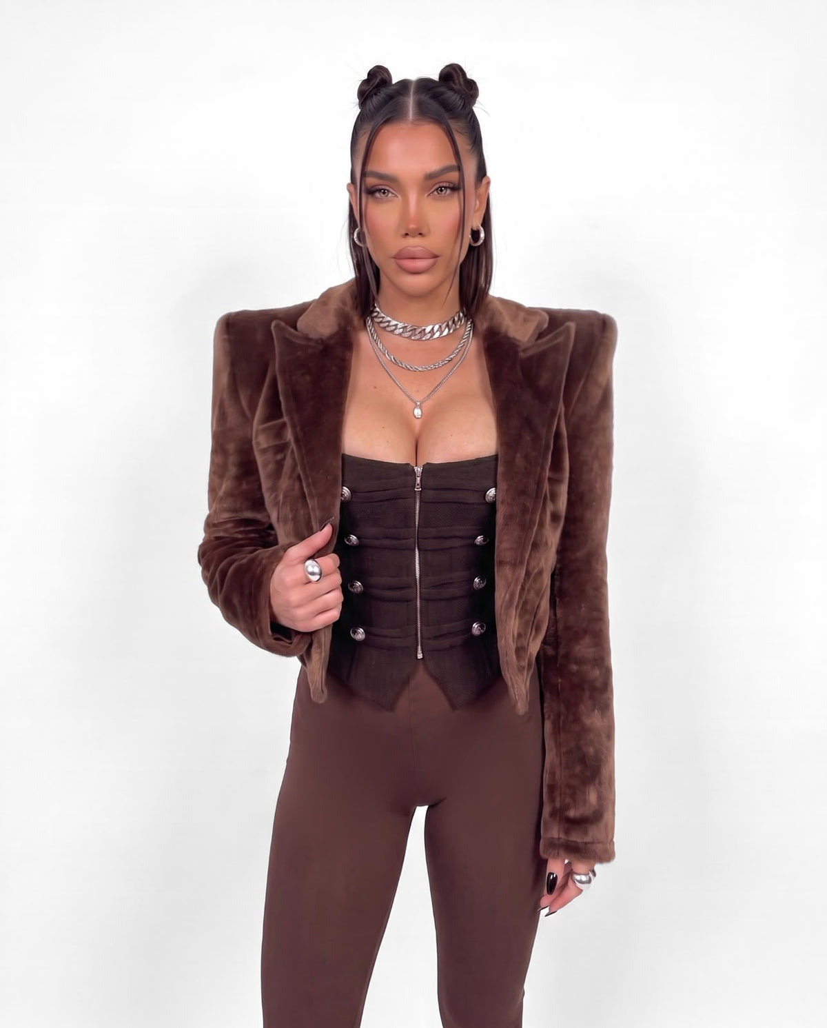 Faux Fur Jacket