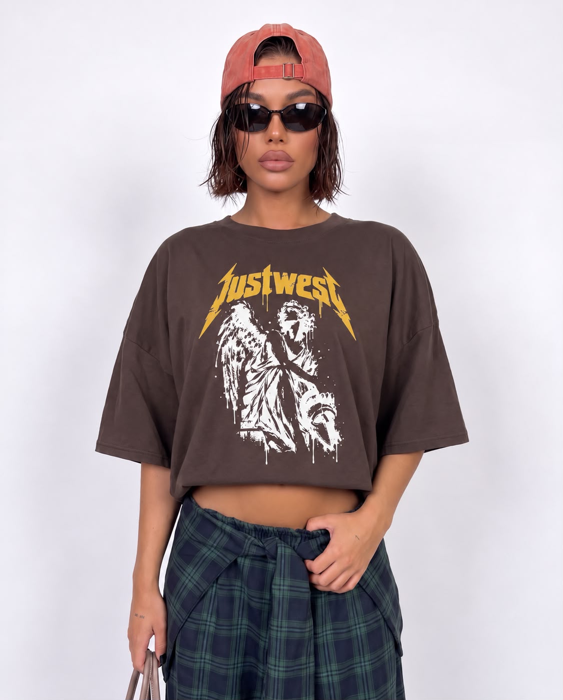 T-Shirt JustWest-Brown