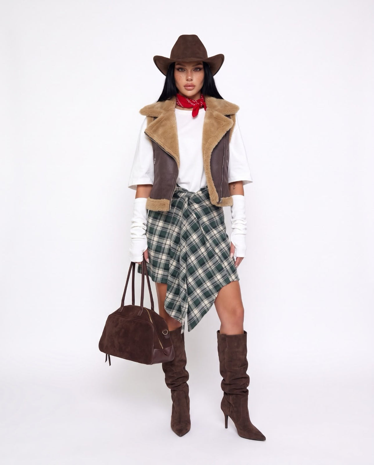 Country Check Shirt - Dark Green