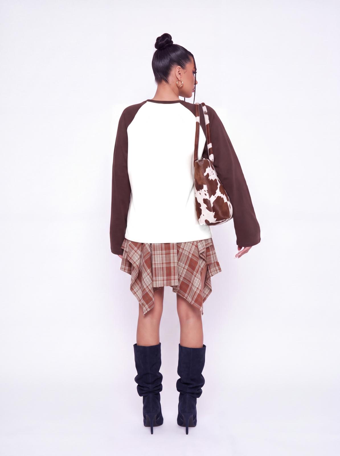 Maglia Bicolor - Brown