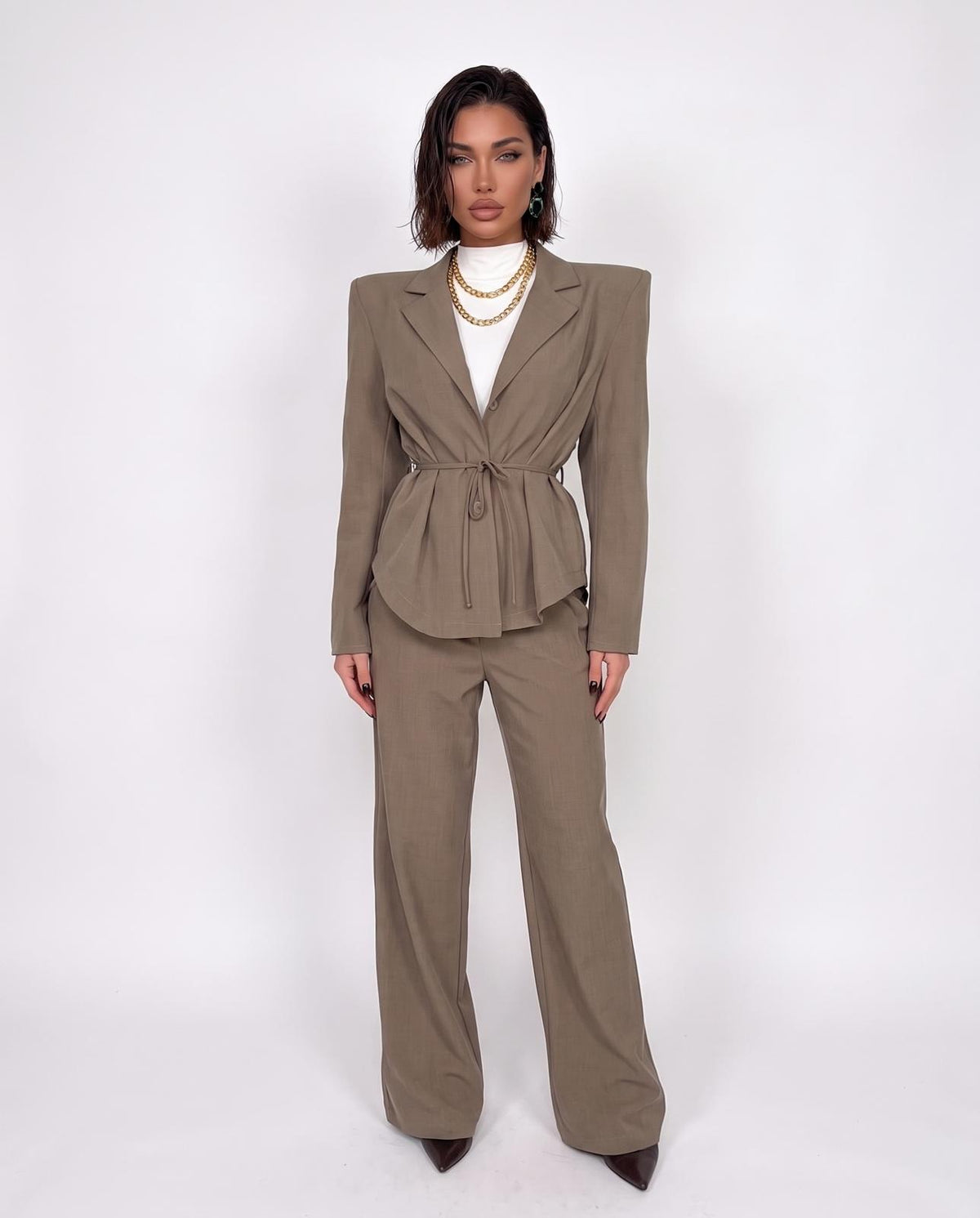 Slim Line Suit - Dove Grey