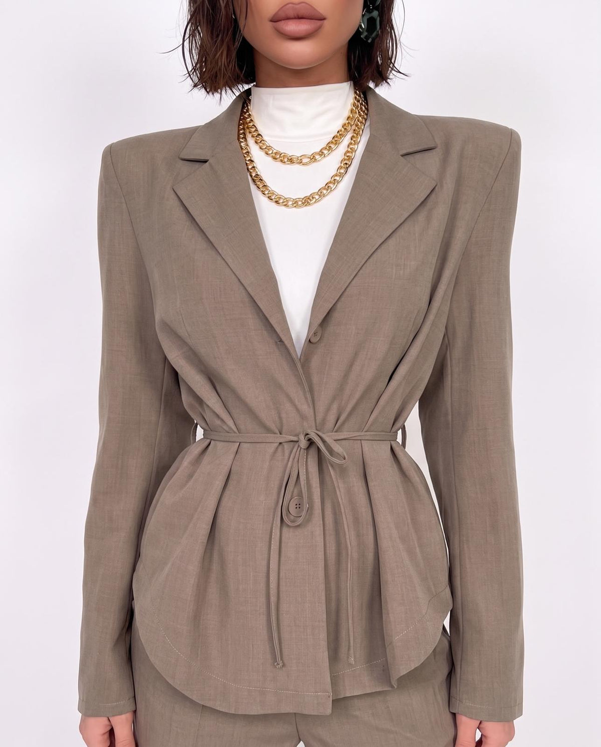 Slim Line Suit - Dove Grey