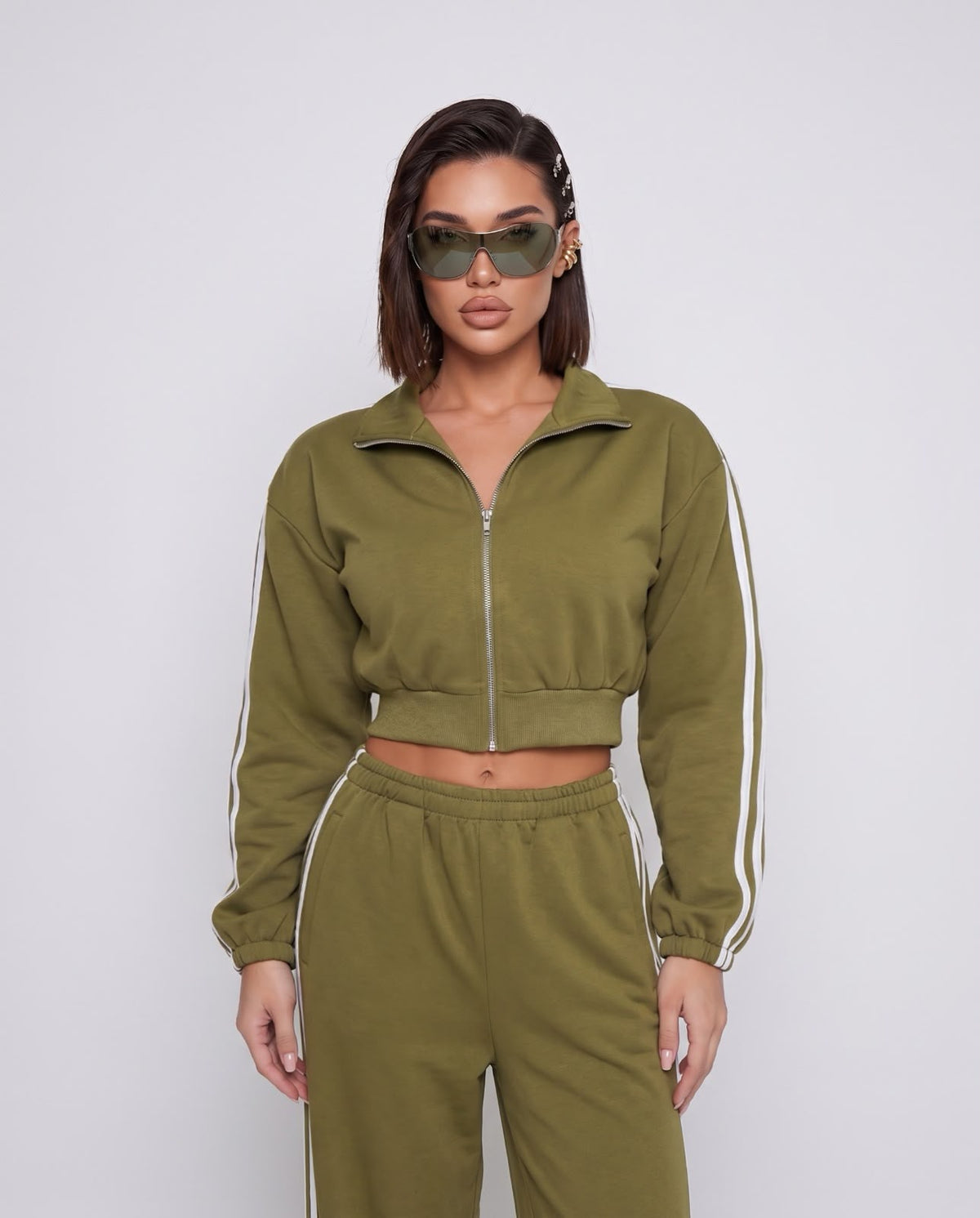 Coord-set Seoul-Military Green