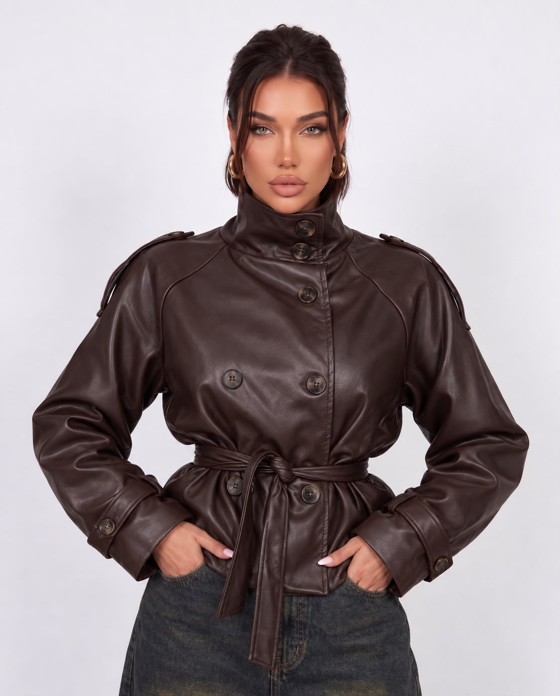 Trench Power-Brown