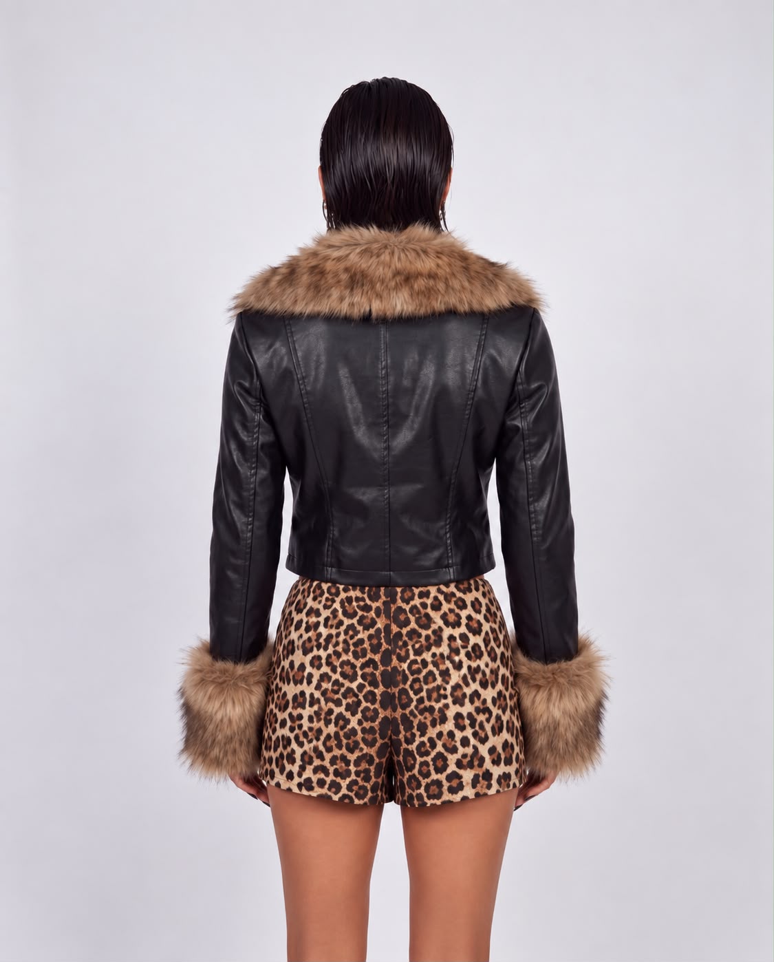 Shorts Pattern-Brown
