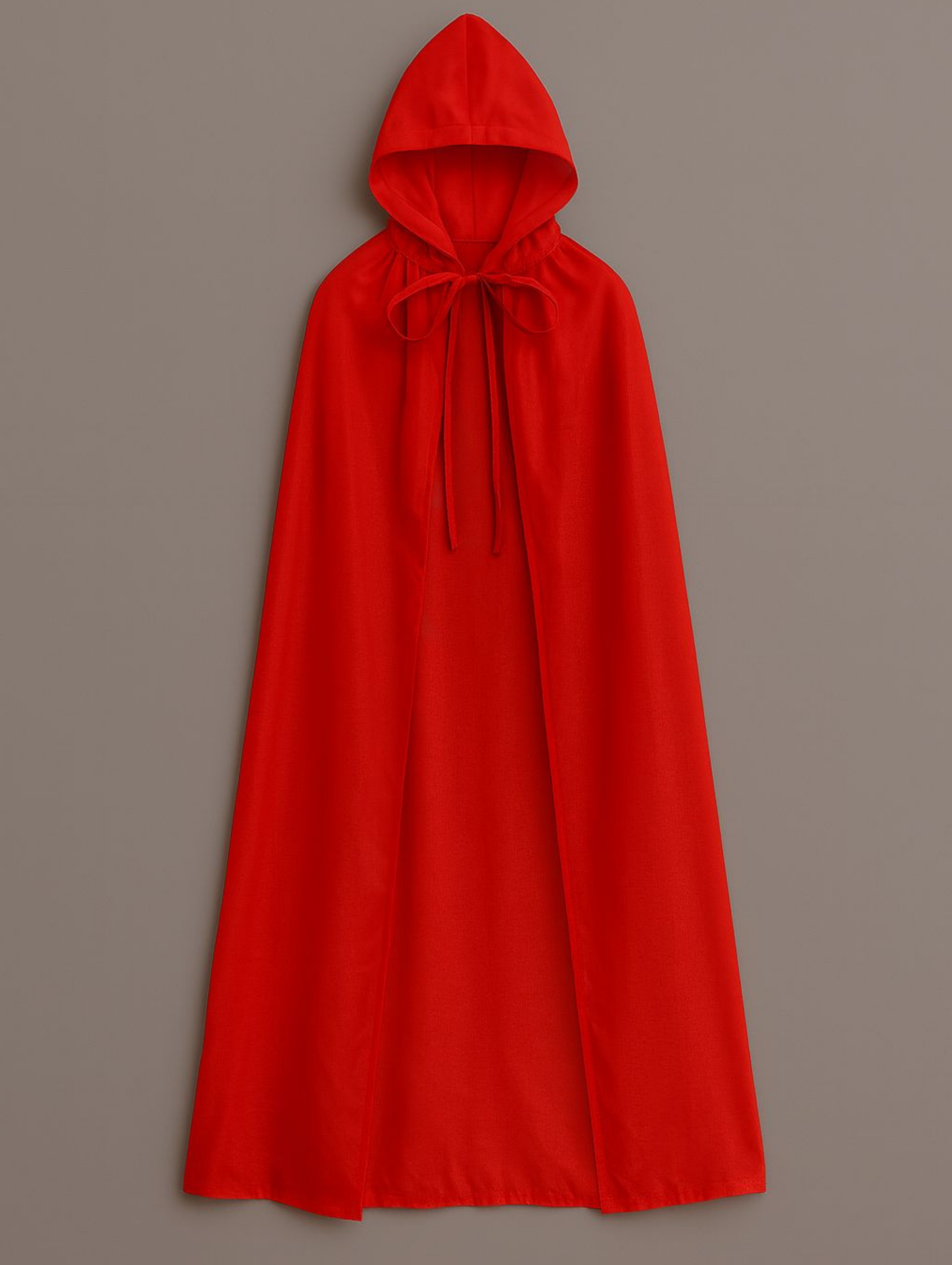 Mantello Hood- Red