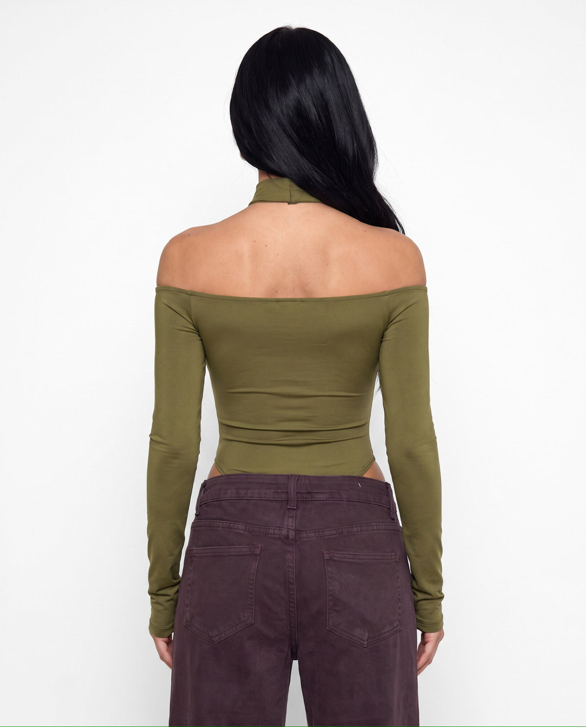 Body Boat Neck-Green