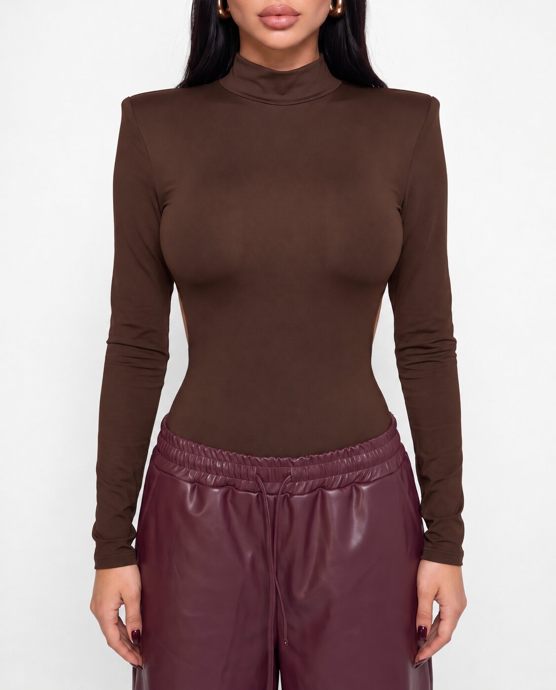 Body Back Scoop-Brown