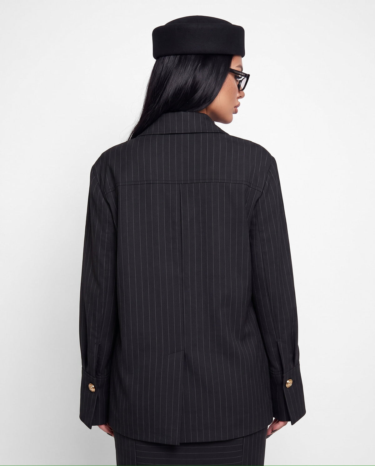 Completo Pinstripe Skirt